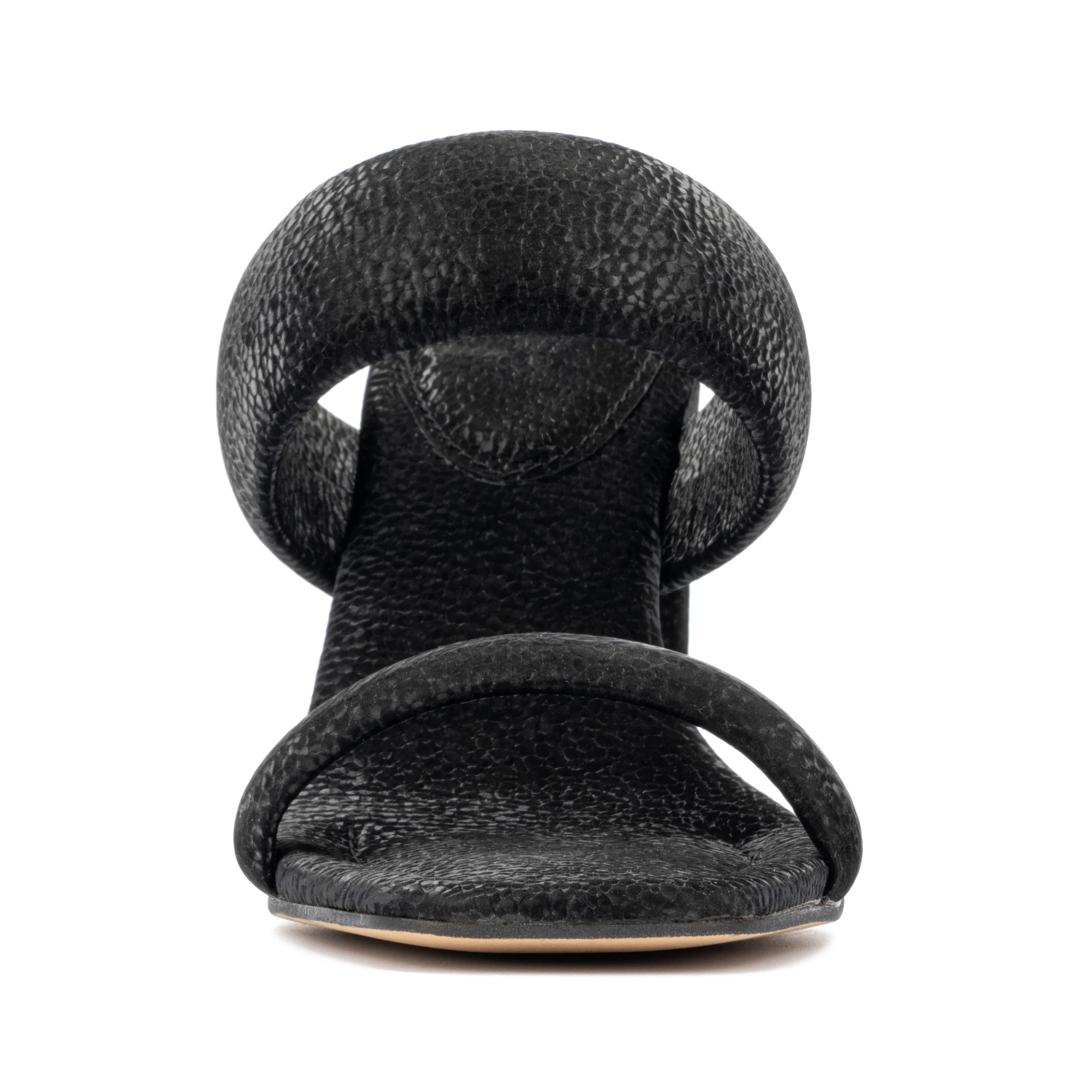 Sanica Puffy Strap Heeled Sandal - Image 11