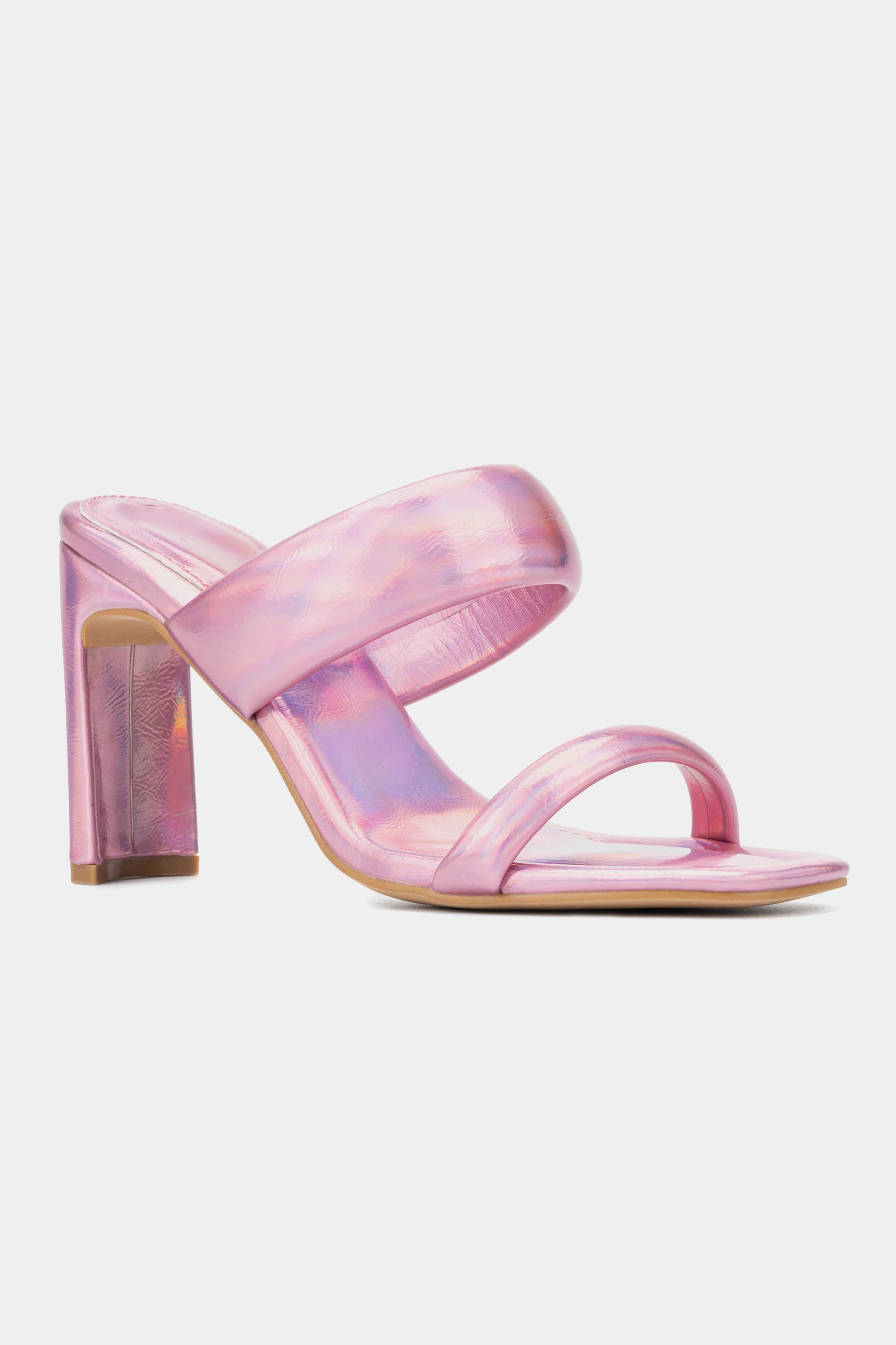 Sanica Puffy Strap Heeled Sandal - Image 5