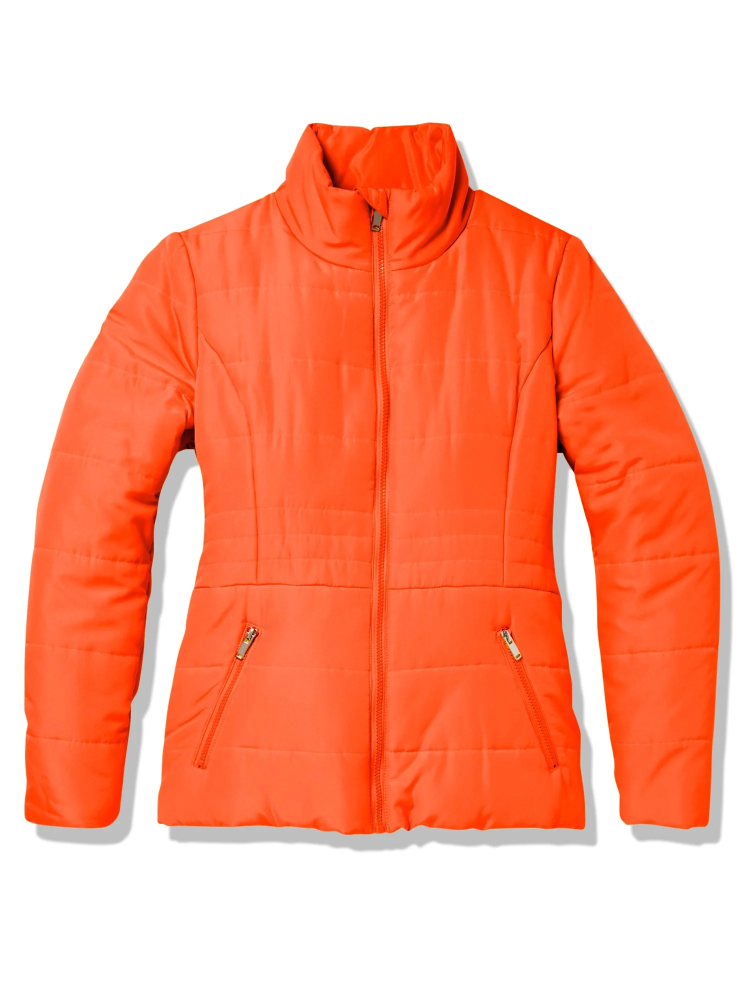 Seamed Puffer Jacket - Image 20