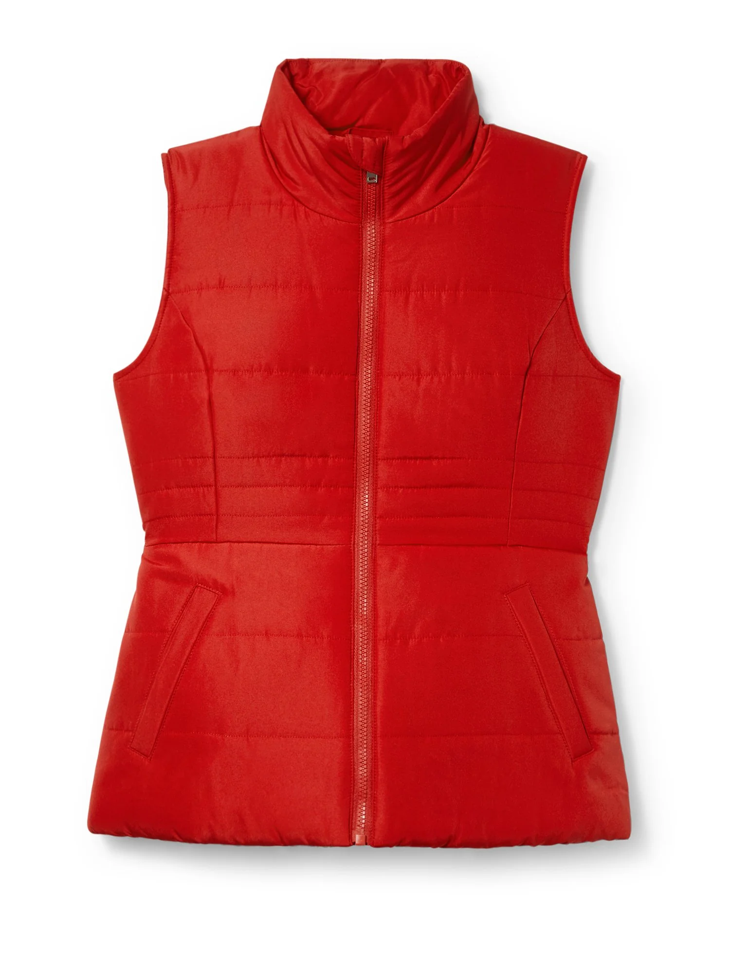 Seamed Puffer Vest - Image 4