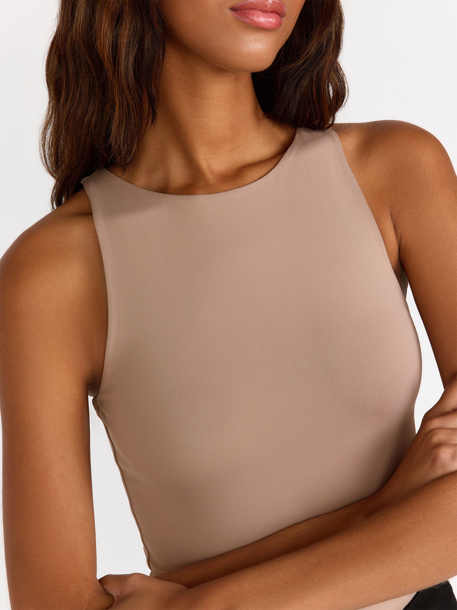Second Skin Sleeveless High Neck Bodysuit - RD Style - Image 26