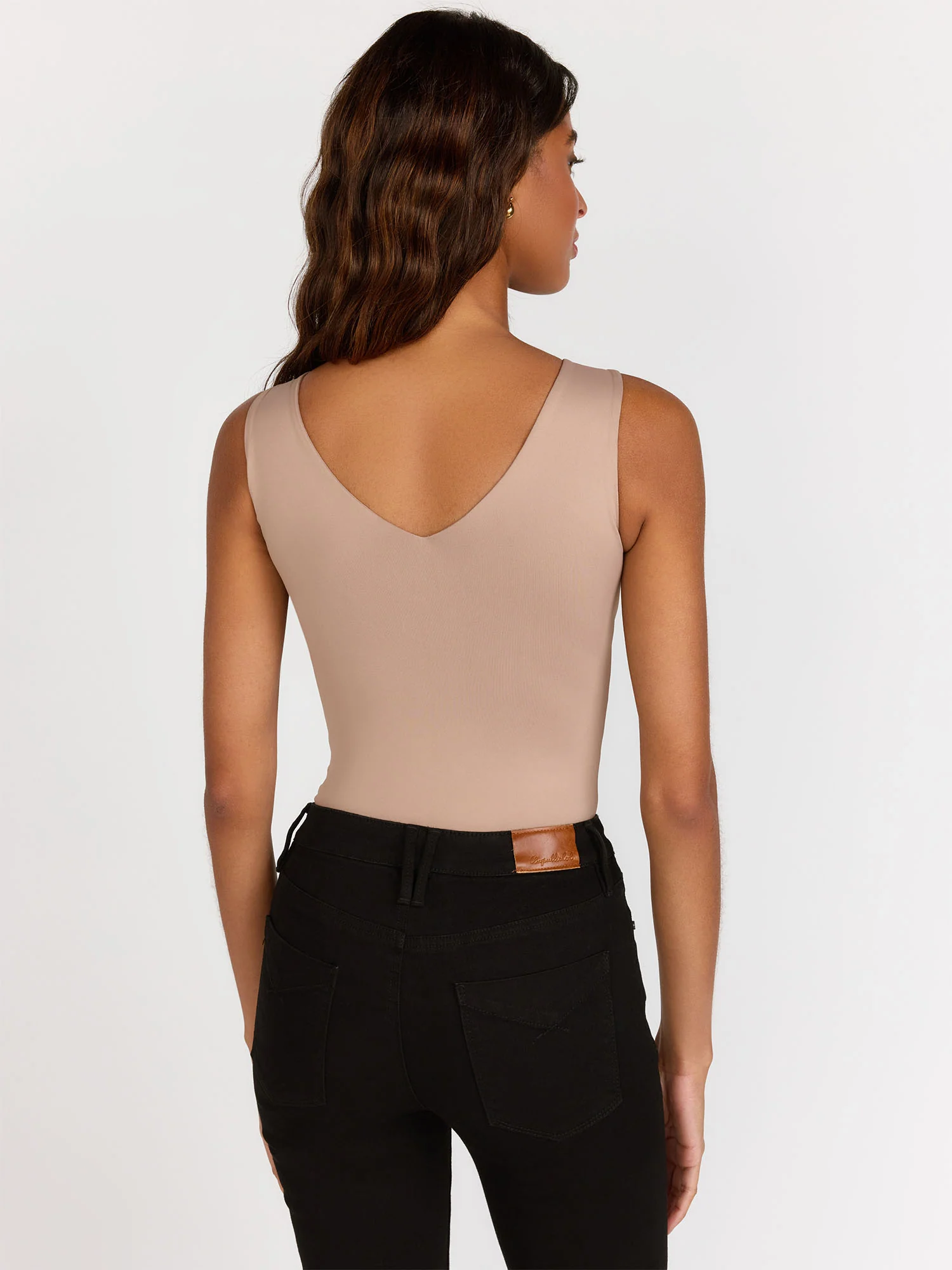 Second Skin Sleeveless V-Neck Bodysuit - RD Style - Image 13