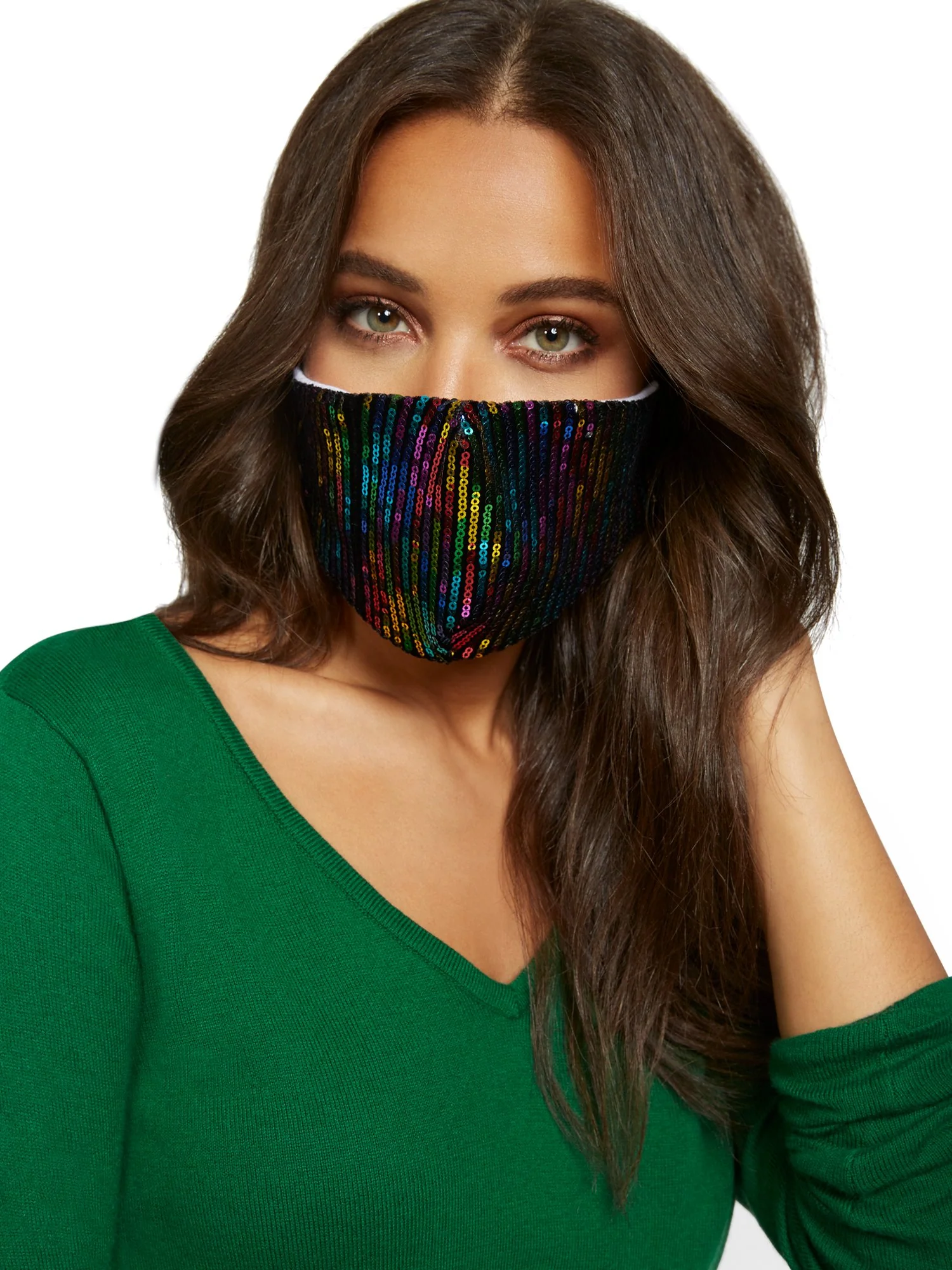 Sequin Face Mask