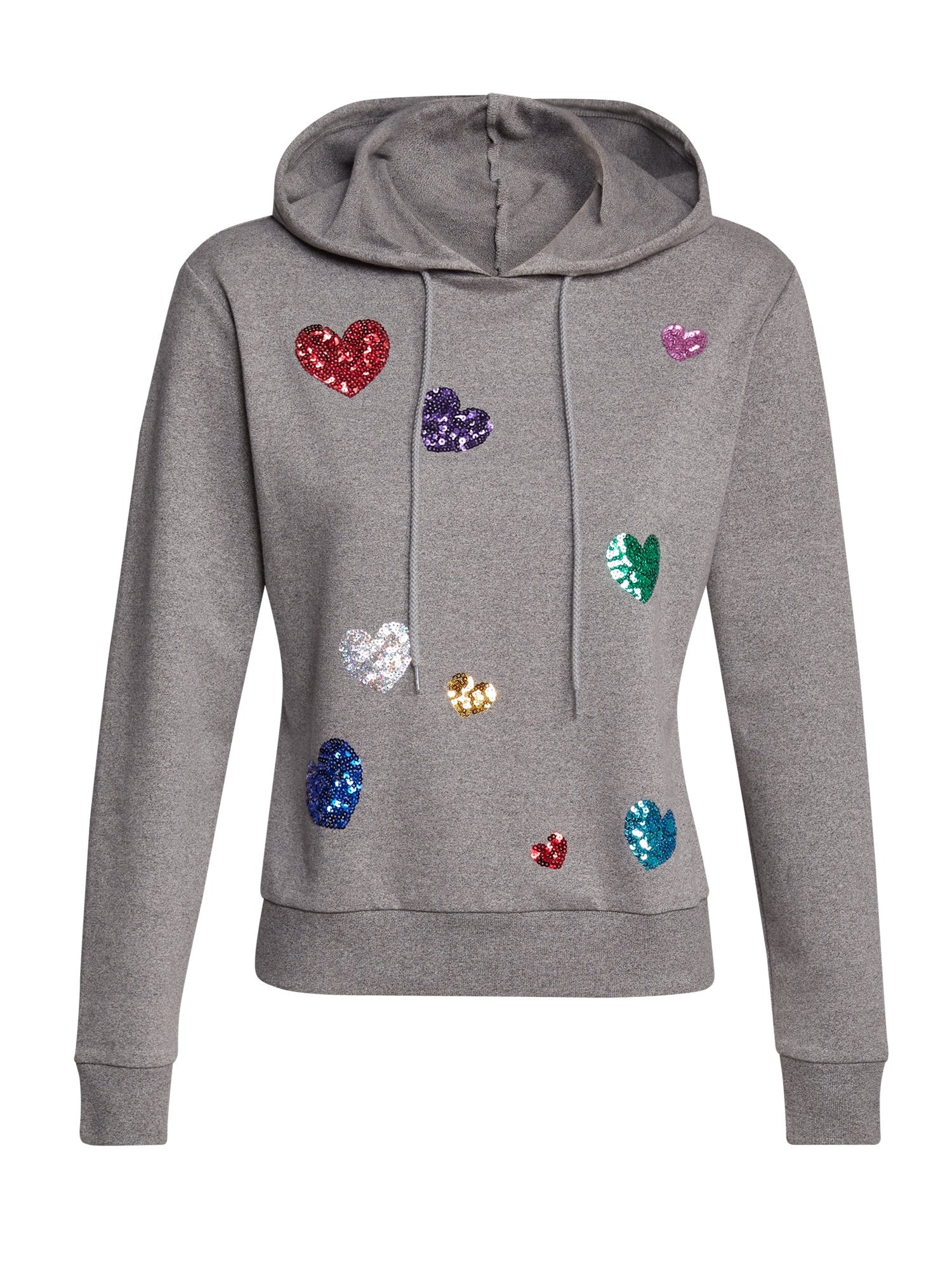 Sequin Heart Hoodie - Image 3