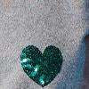 Sequin Heart Hoodie - Image 5