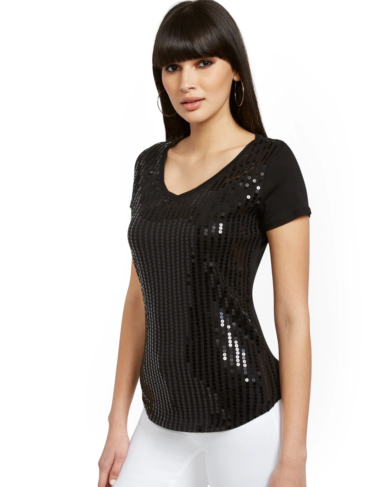 Sequin Perfect Tee