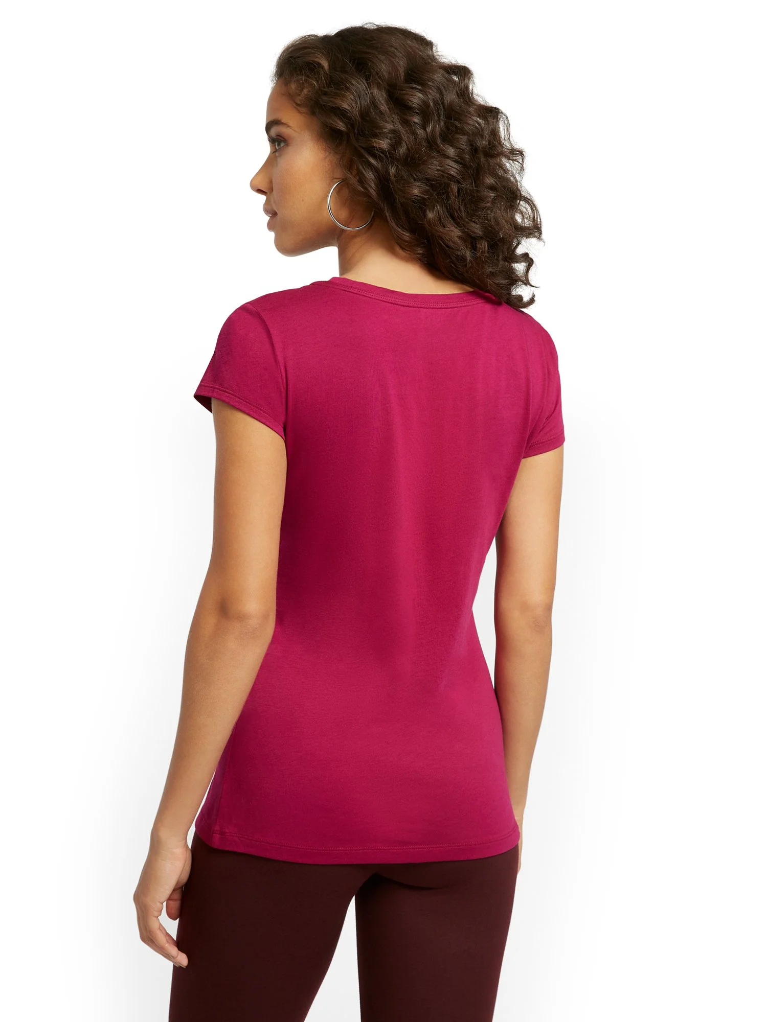 Sequin 'Thankful for Wine' Graphic Tee - Image 2