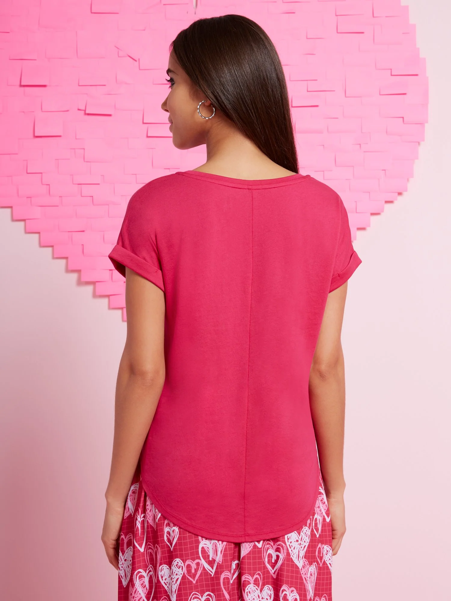 Sequined Heart Tee - Image 3