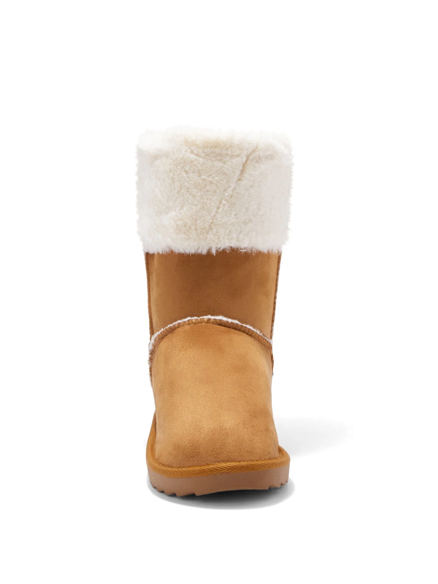 Sherpa Faux-Fur Cuff Bootie - Image 5