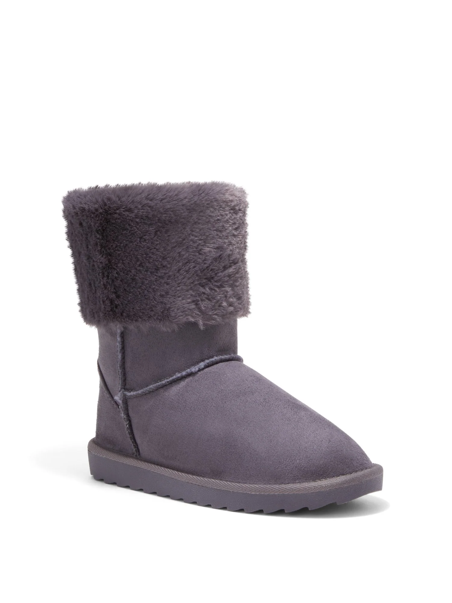 Sherpa Faux-Fur Cuff Bootie - Image 8