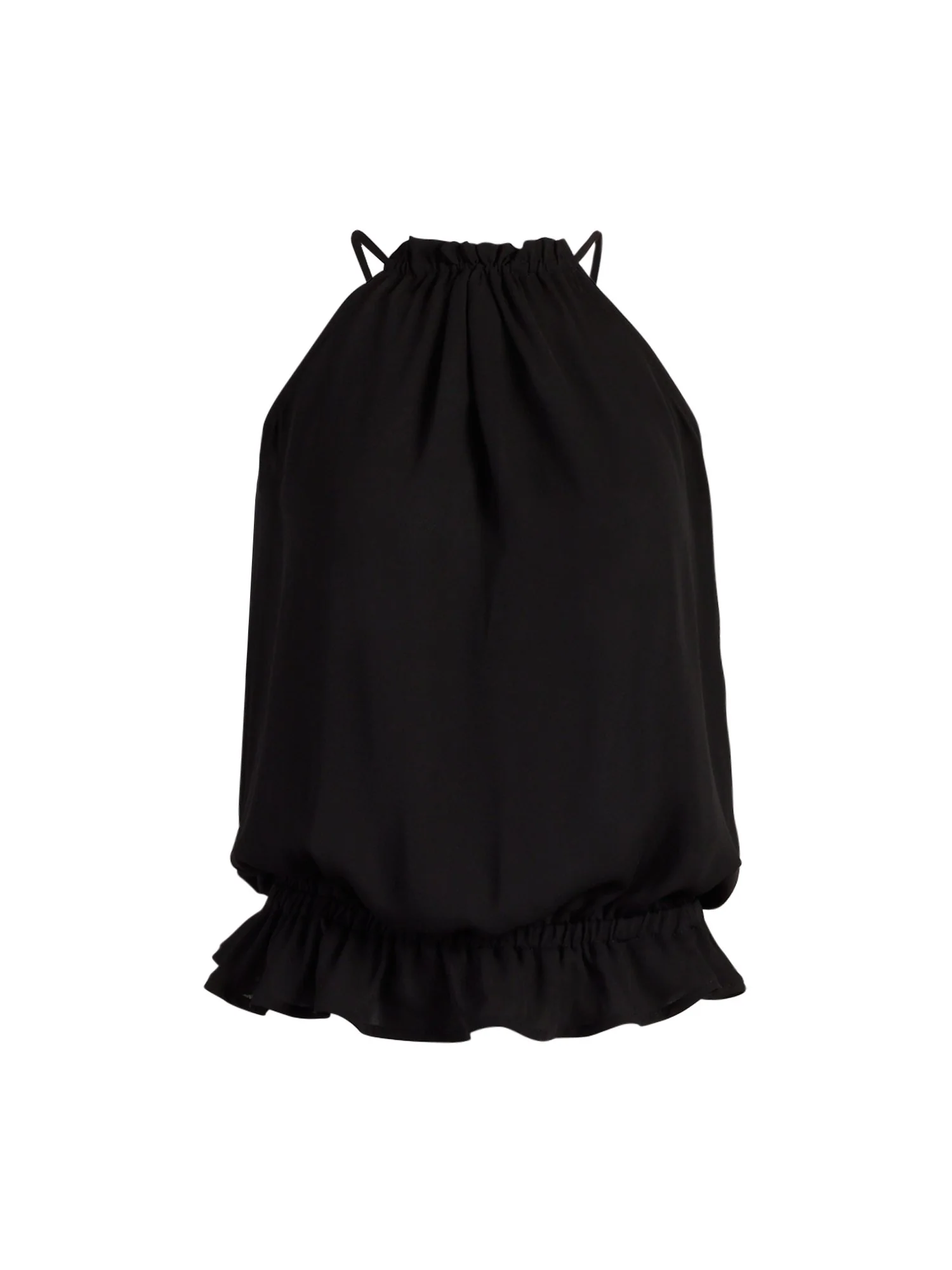 Shirred Halter Top - 7th Avenue
