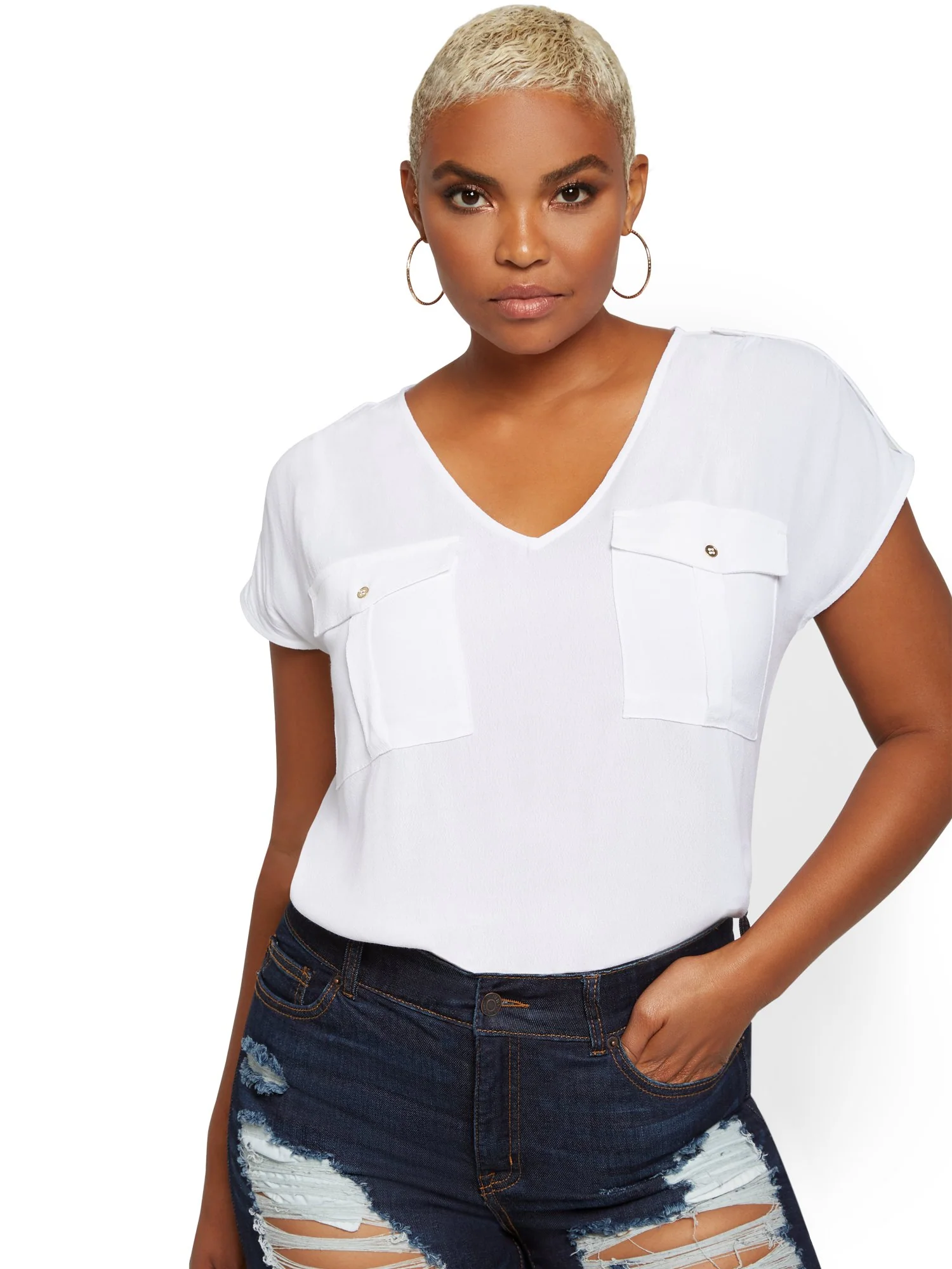 Short-Sleeve Utility Shirt - Image 5