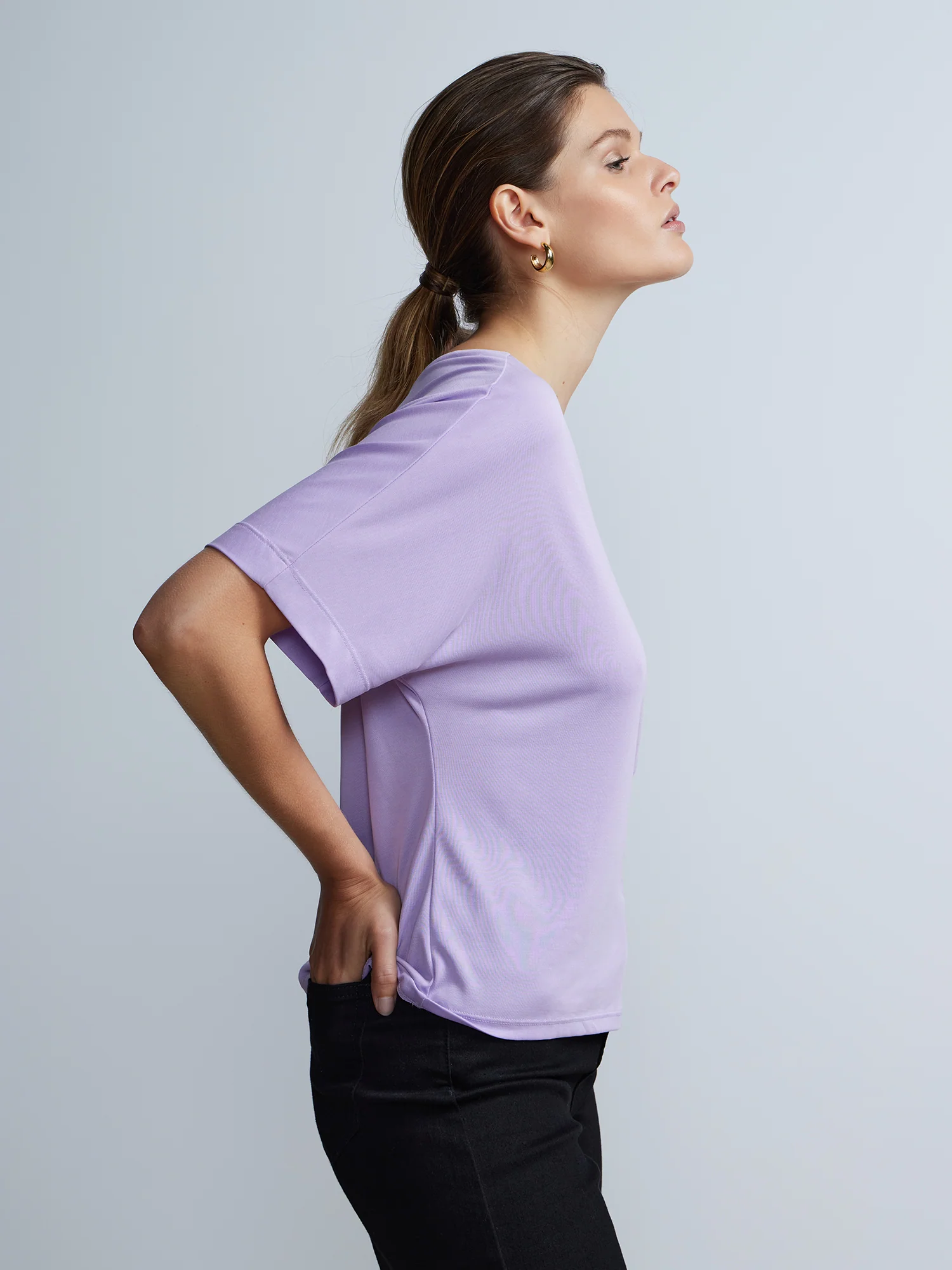 Short Sleeve V-Neck Top - Image 6