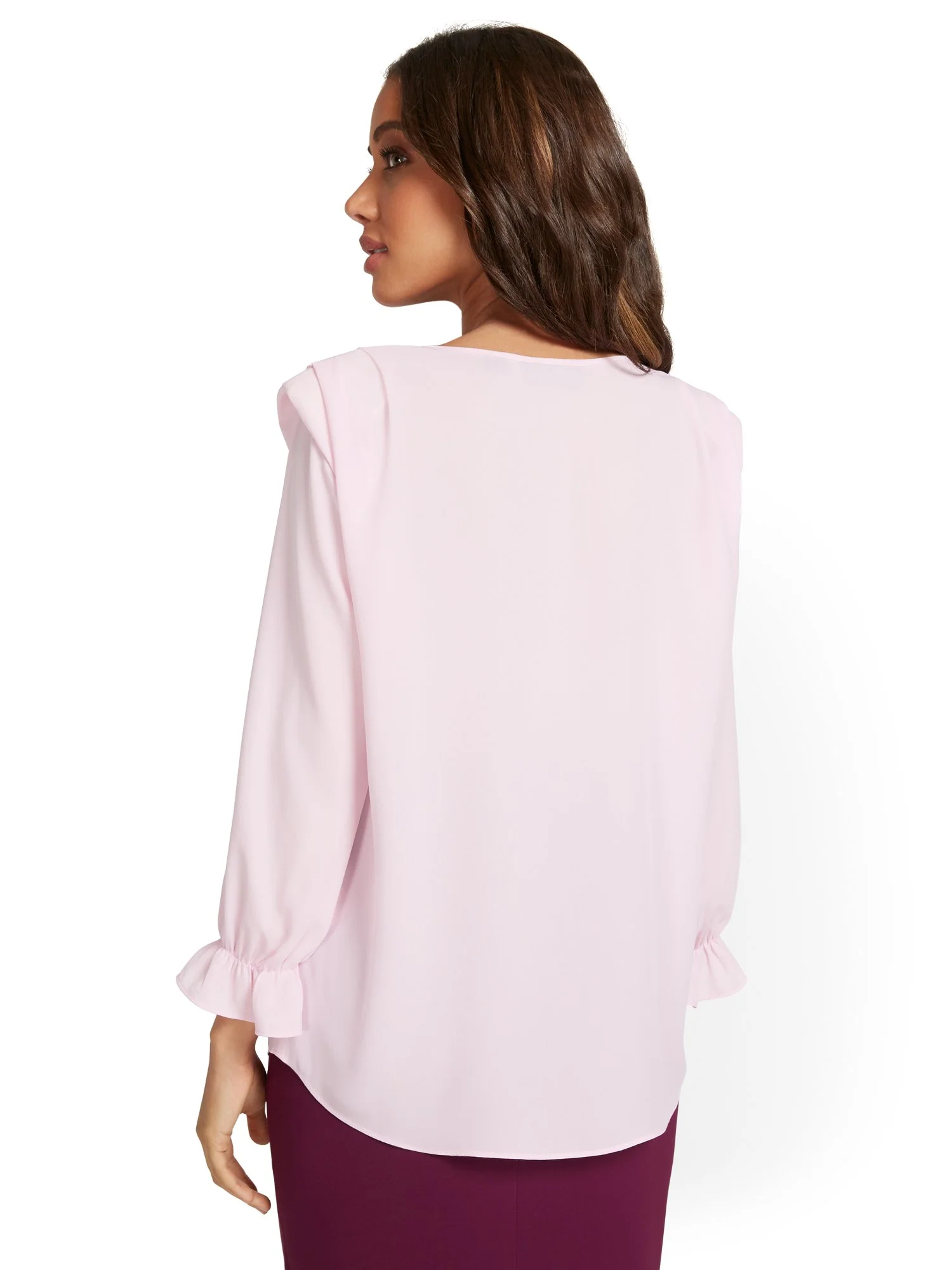 Shoulder Pad Blouse - Image 3