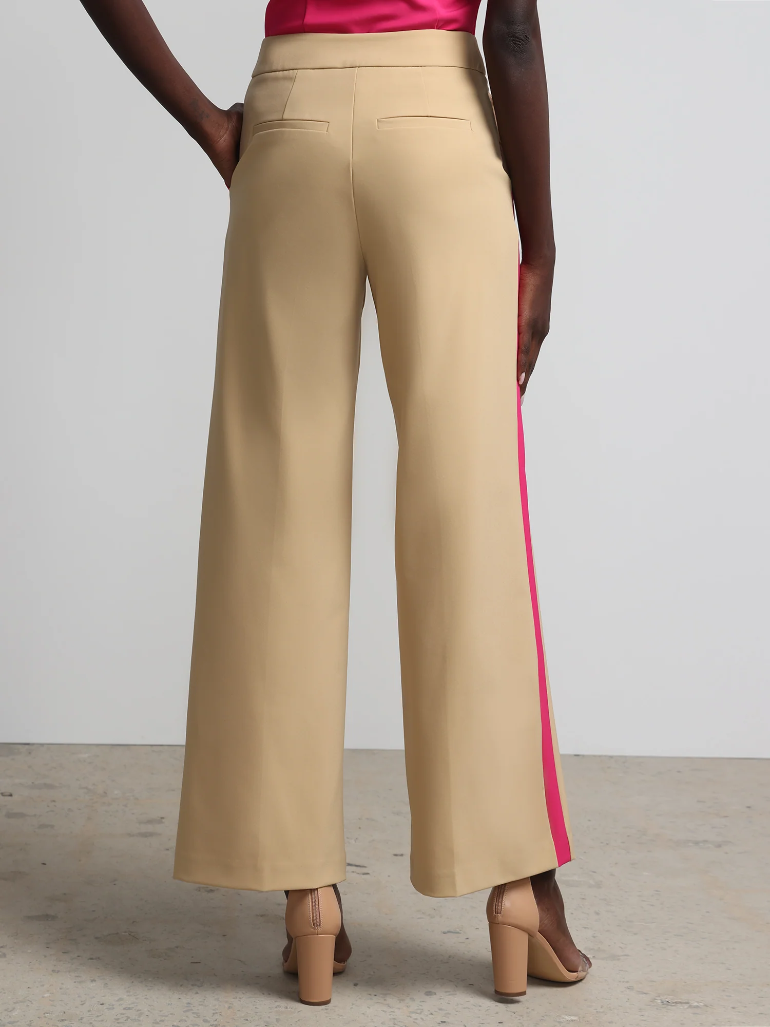 Side-Piped Wide-Leg Pant - Image 4