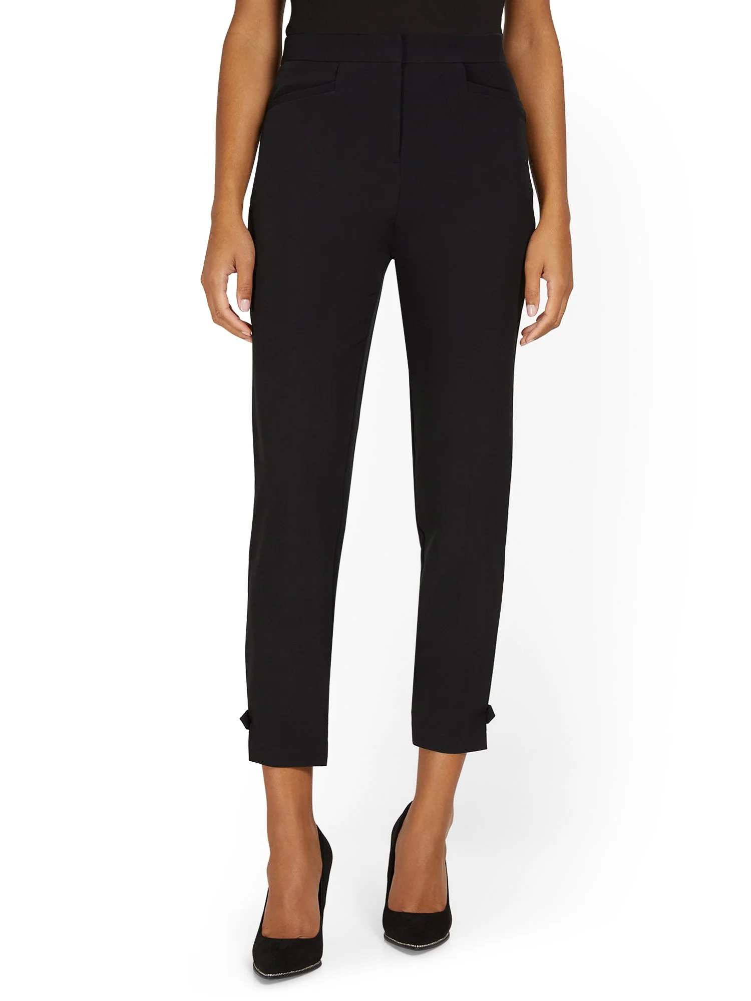 Side-Tab Slim-Leg Ankle Pant - Image 6