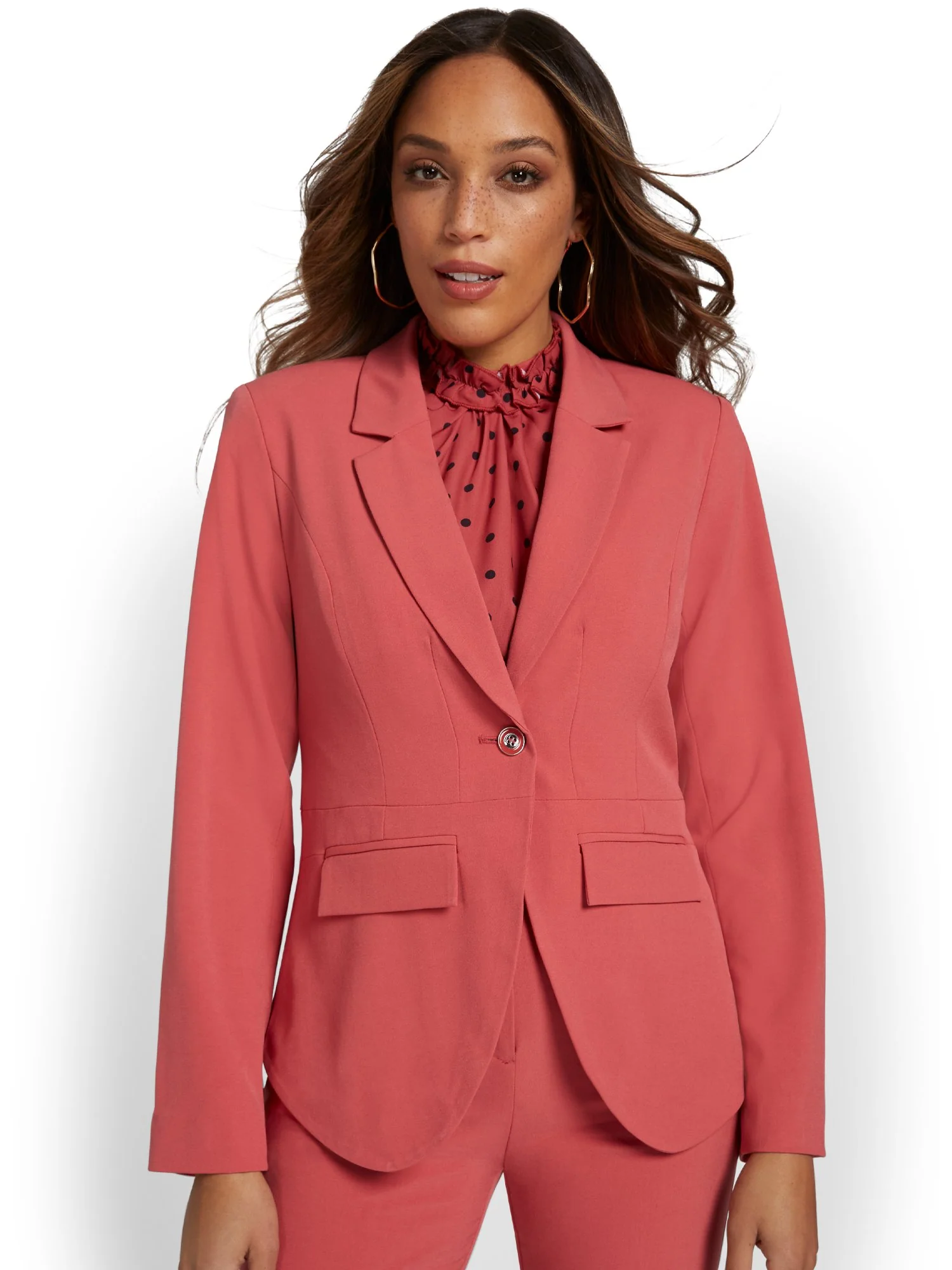 Single-Button Jacket - Essential Stretch - Image 15