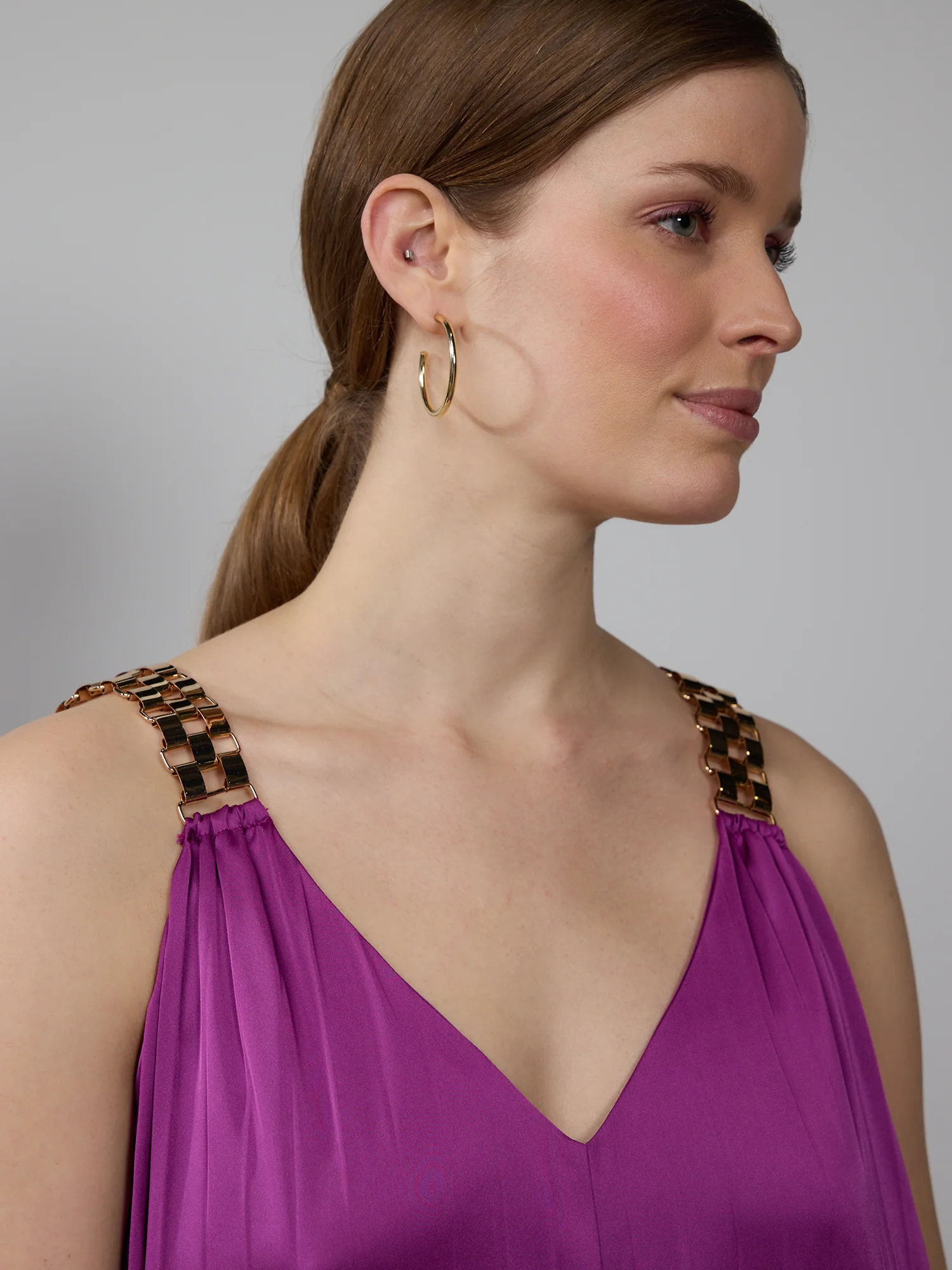 Sleeveless Pleated Plisse Jumpsuit - Image 4