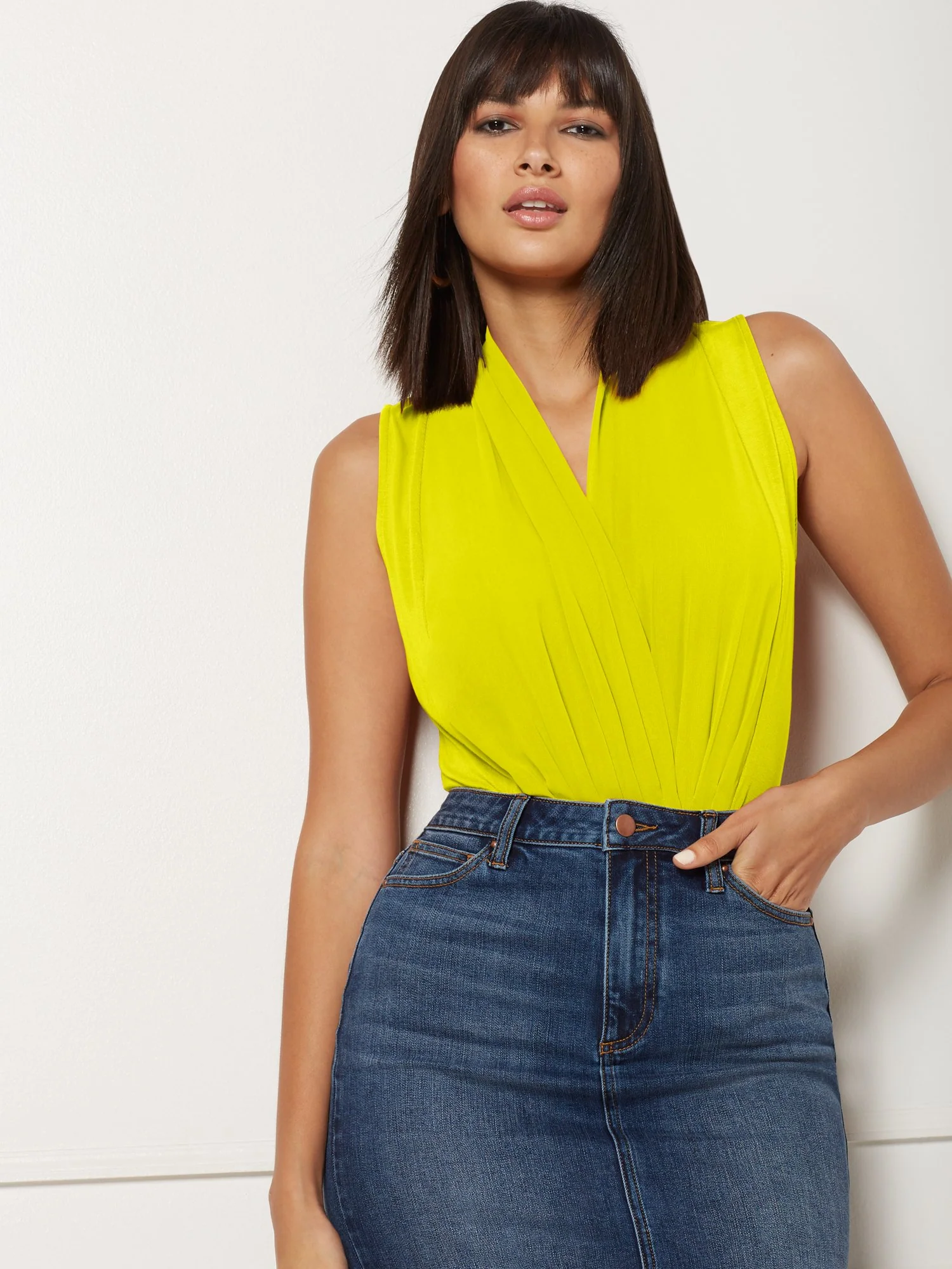 Sleeveless Bodysuit - The NY&C Legacy Collection - Image 47