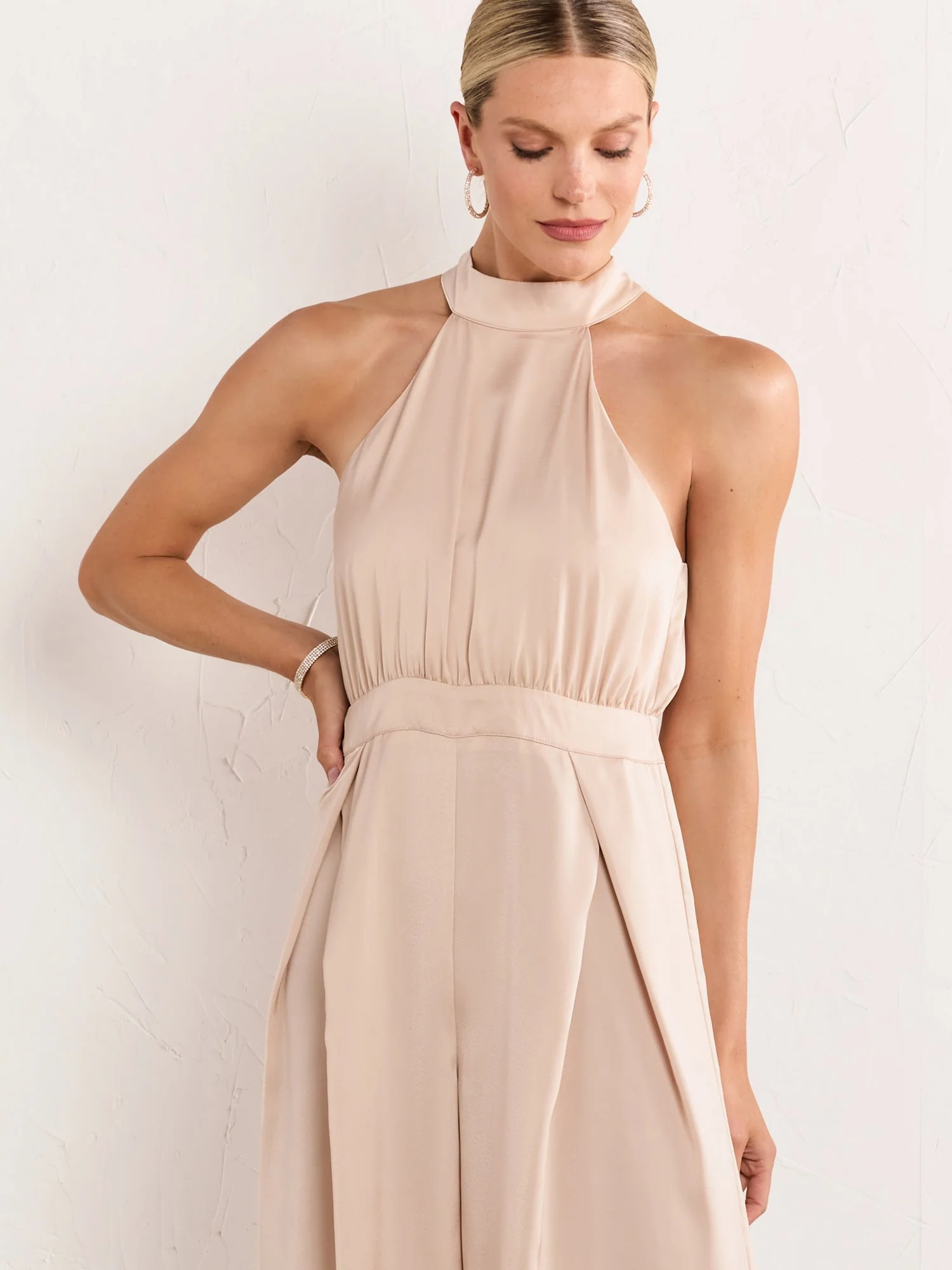 Do+Be Sleeveless Bow Back Wide Leg Jumpsuit - Brands We Love - Image 7