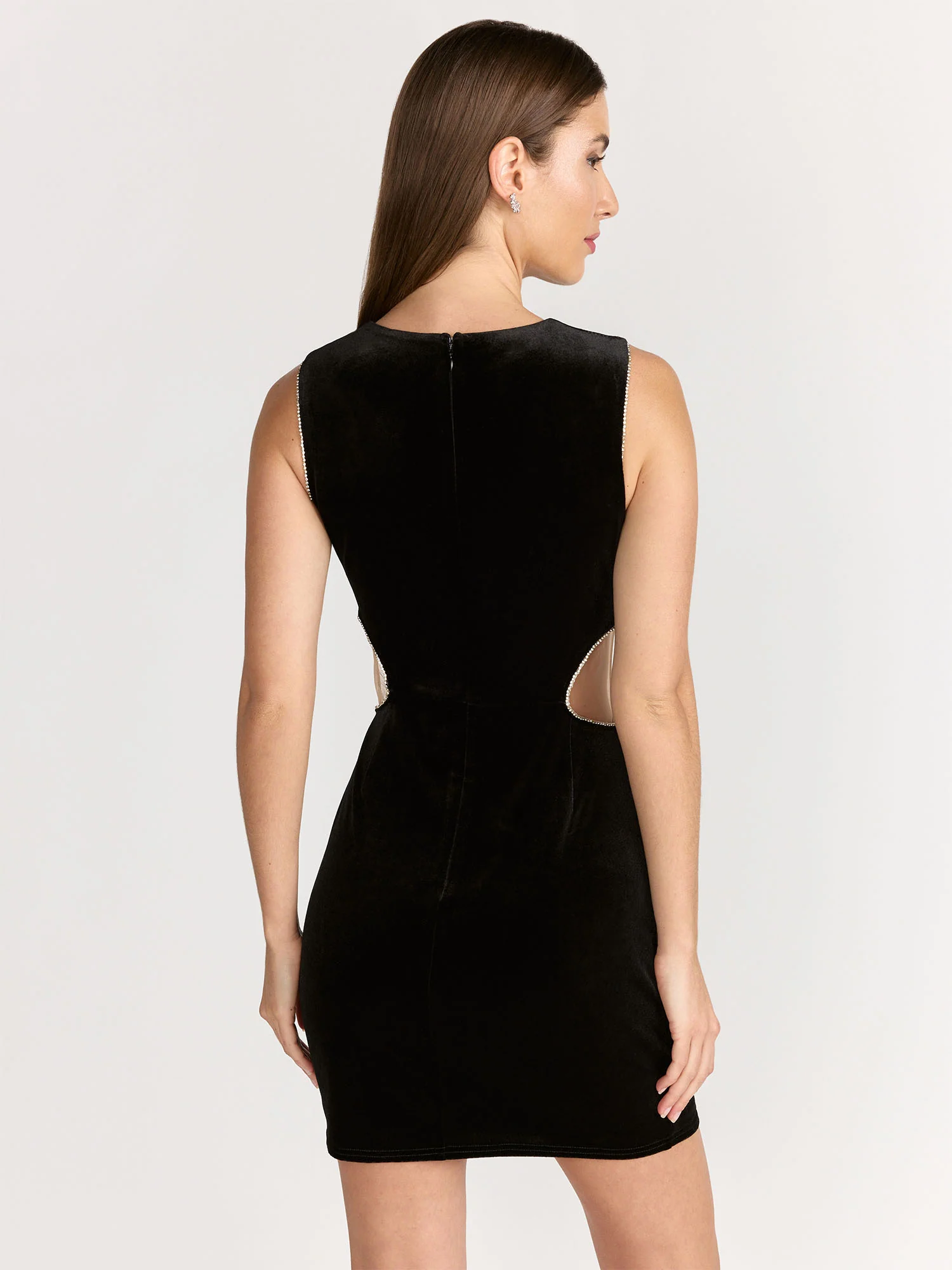 Lena Sleeveless Crystal Embellished Dress - Brands We Love - Image 4