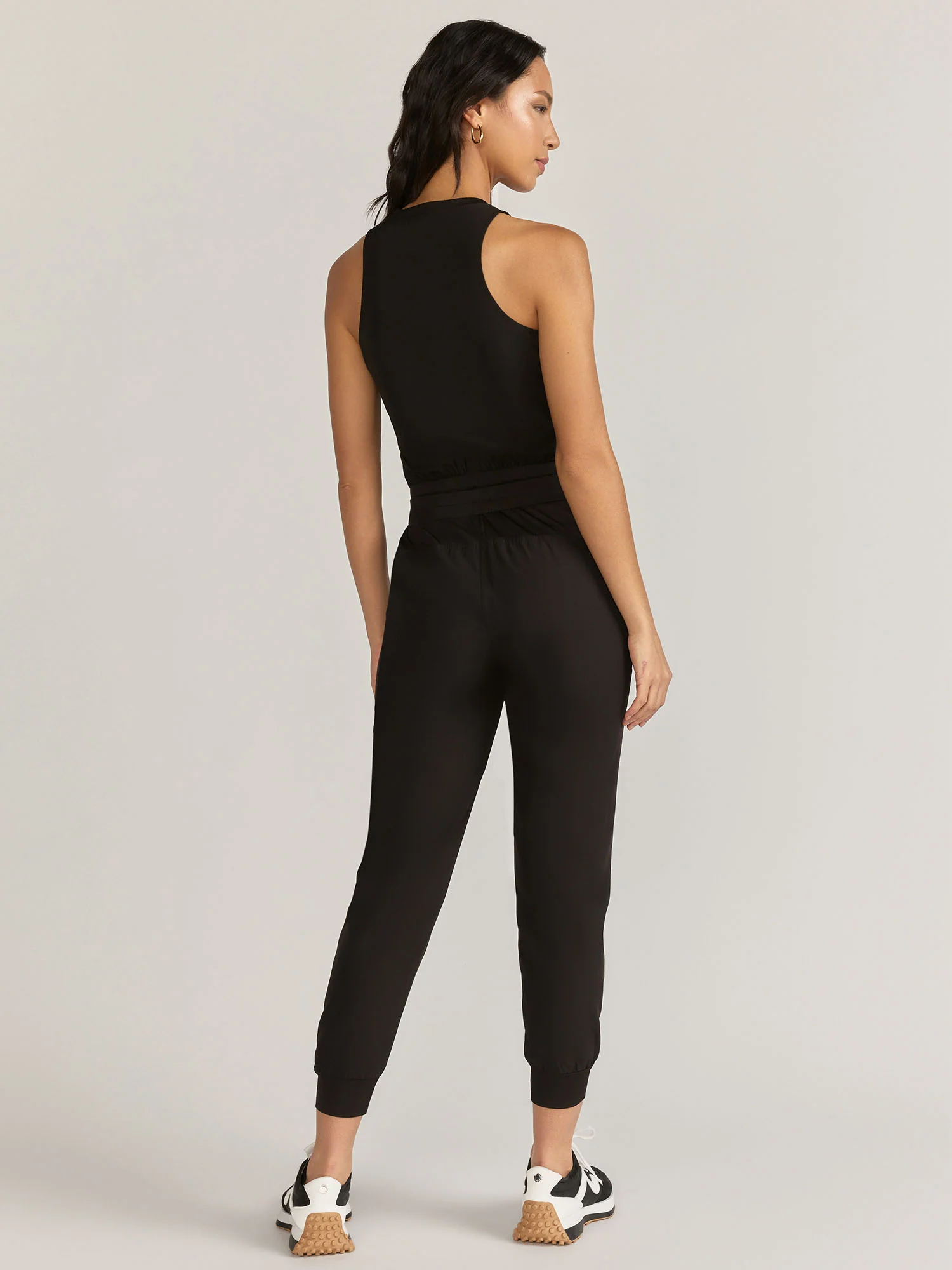 Mono B Sleeveless Half-Zip Active Jumpsuit - Brands We Love - Image 4