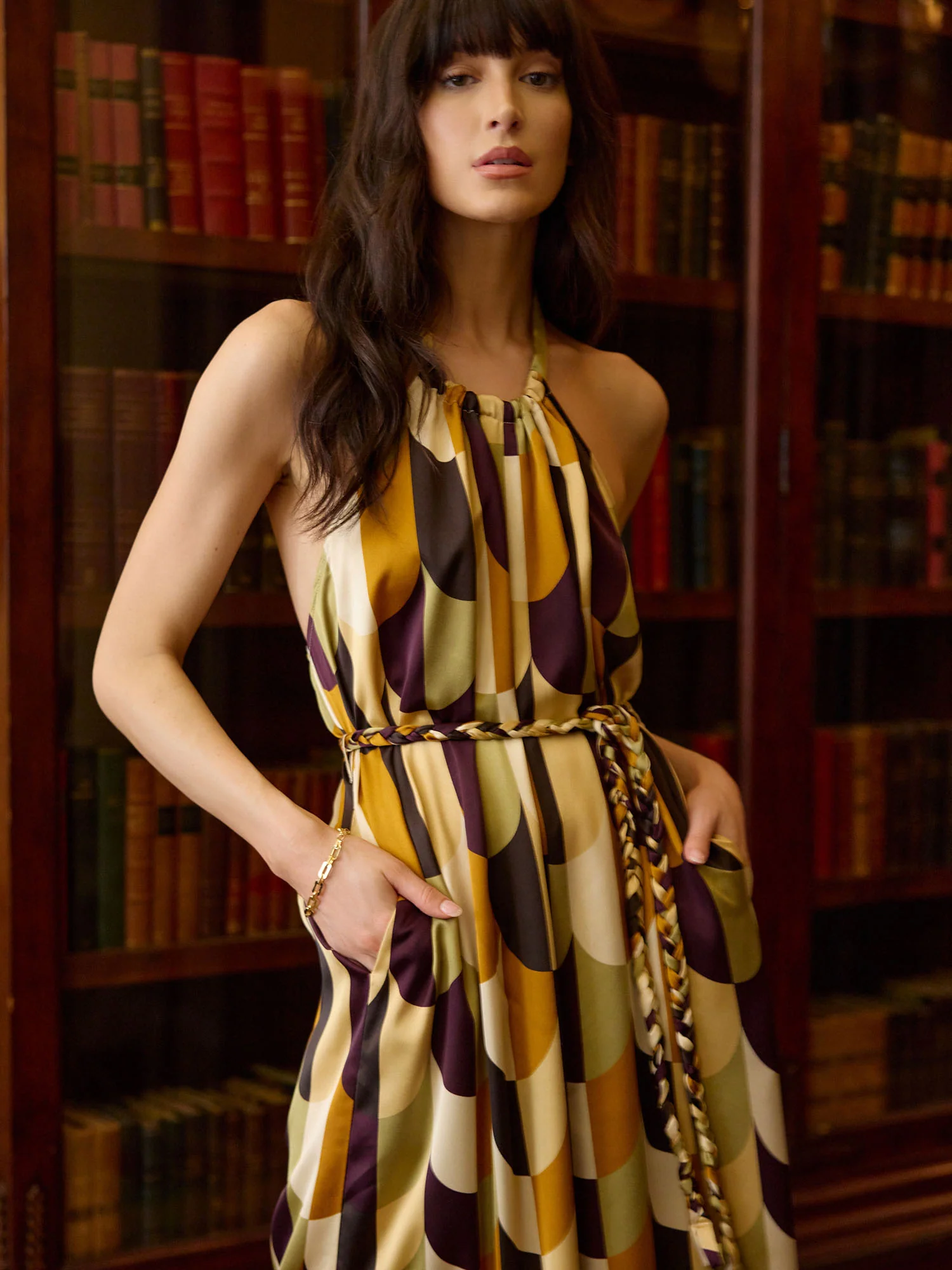 Aakaa Sleeveless Halter Neck Backless Jumpsuit - Brands We Love - Image 3