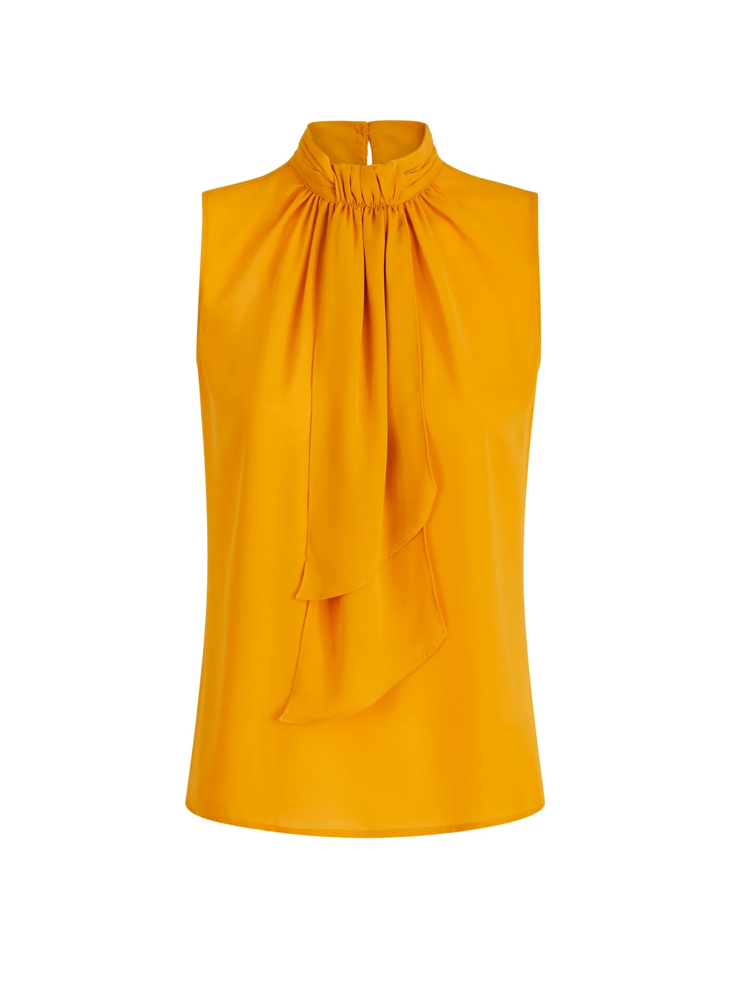 Sleeveless Neck-Bow Blouse - The NY&C Legacy Collection - Image 2