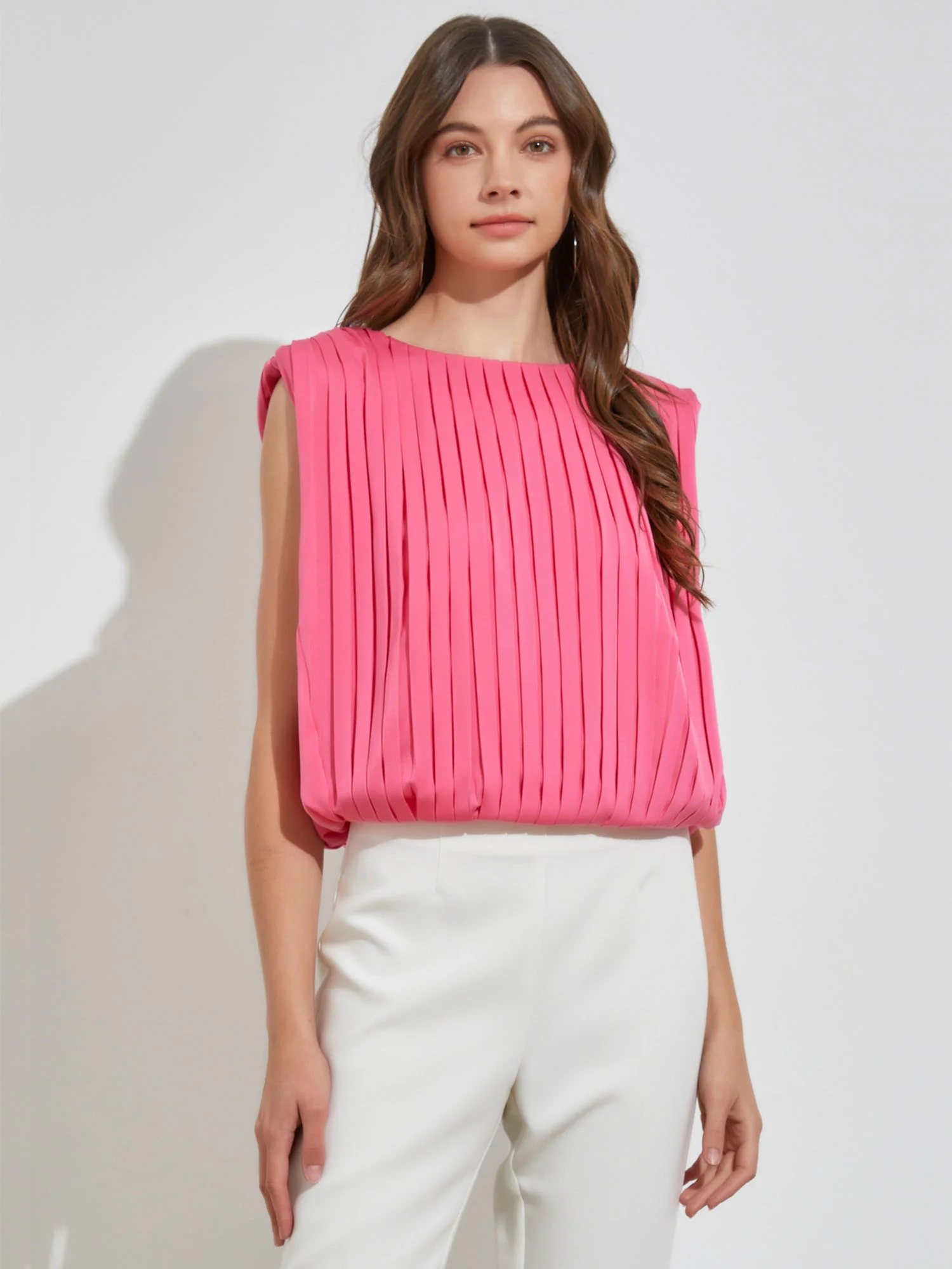 Do + Be Sleeveless Pleated Top - Brands We Love - Image 8