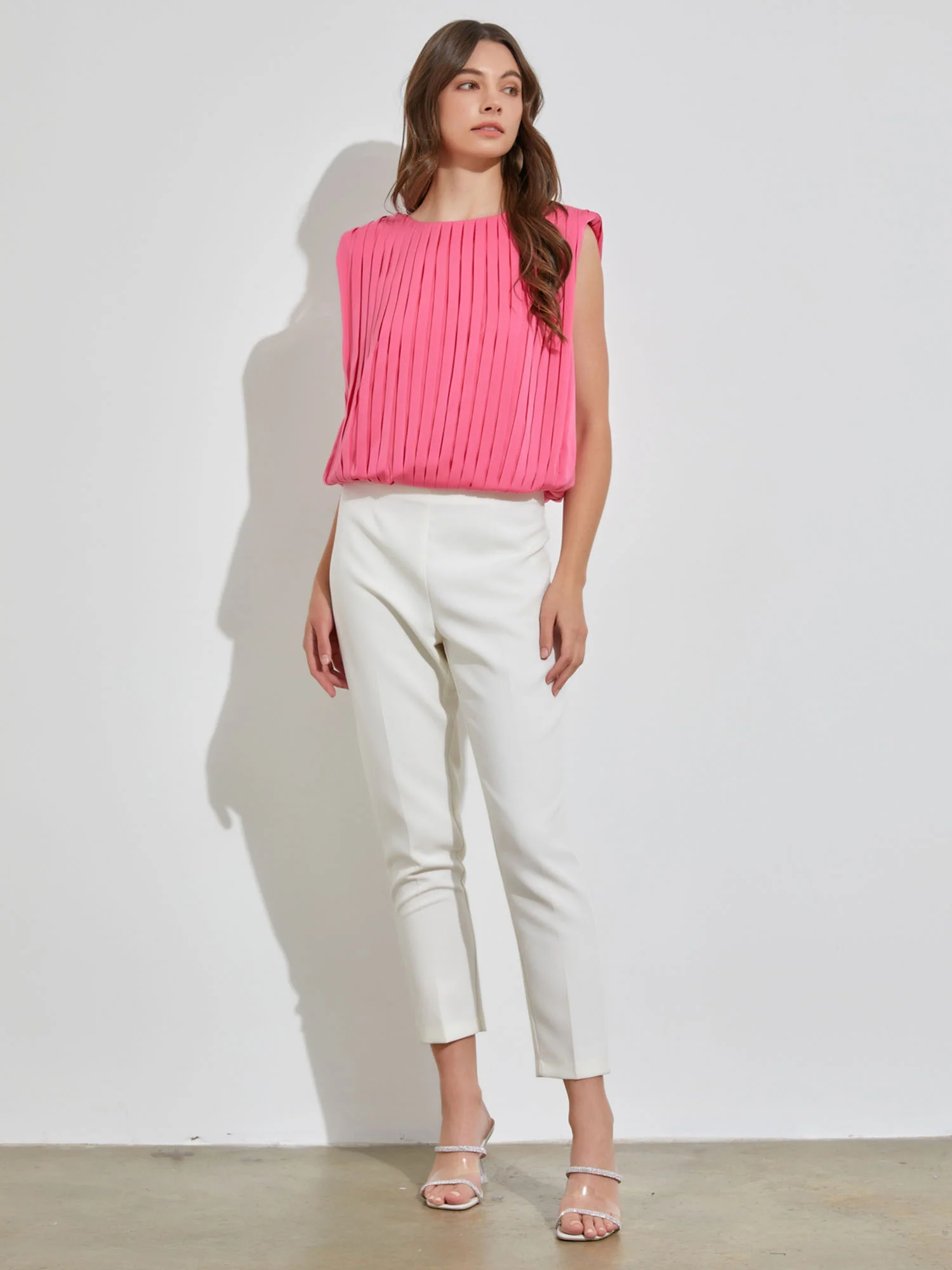 Do + Be Sleeveless Pleated Top - Brands We Love - Image 9