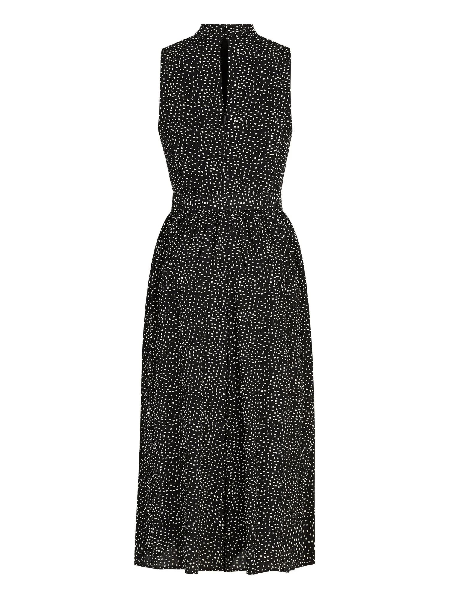 Sleeveless Polka-Dot Culotte Jumpsuit - The NY&C Legacy Collection - Image 3