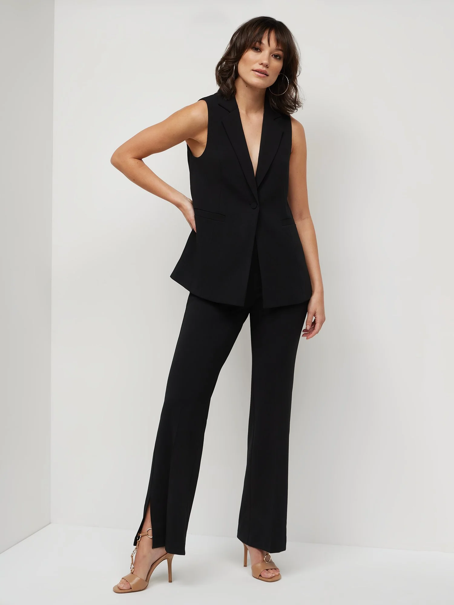 Sleeveless Vest - Magic Crepe® - Image 3