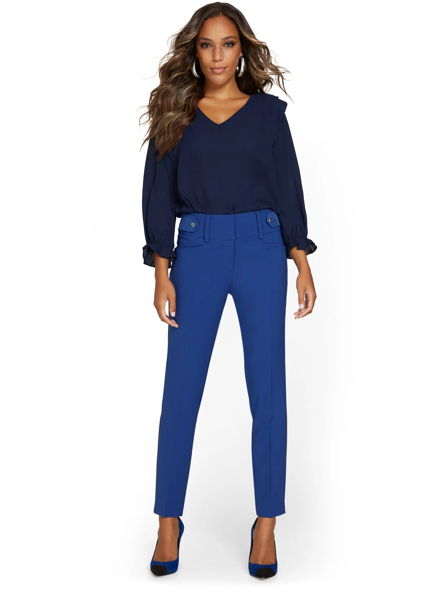 Slim-Leg Ankle Pant - Premium Stretch - Image 9