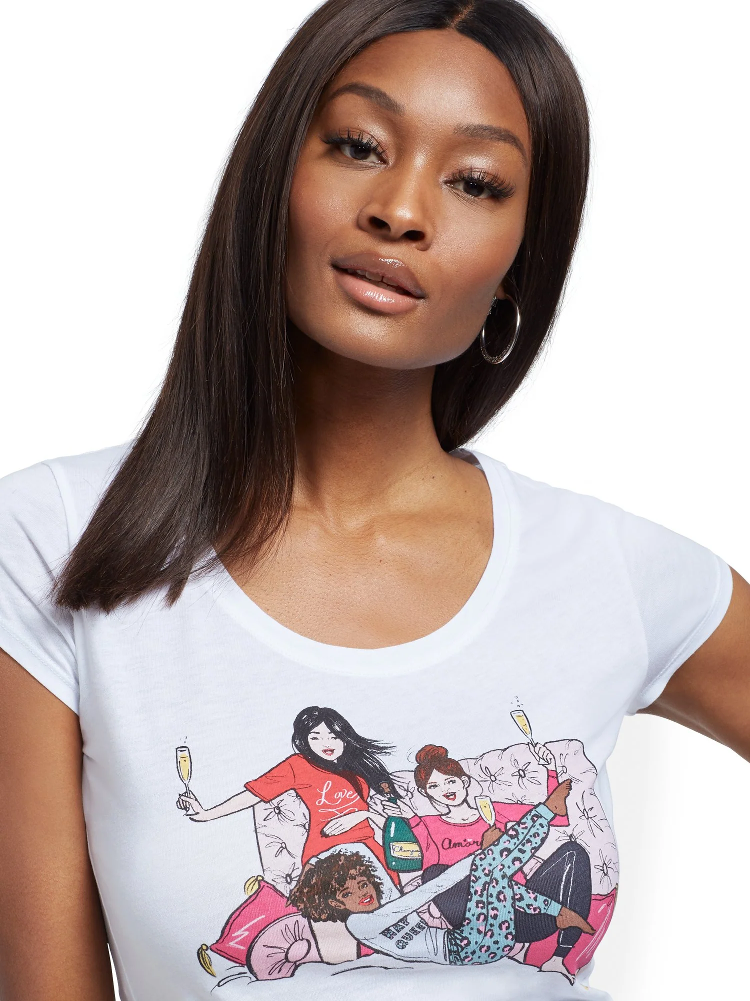 'Slumber Girls' Graphic Tee - Image 2