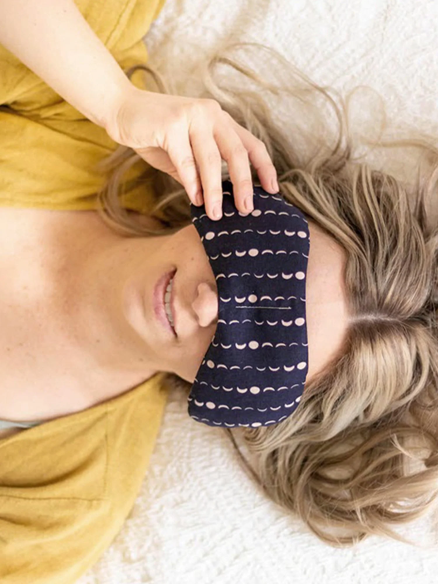 Slow North Solstice-Print Migraine Mask - Brands We Love