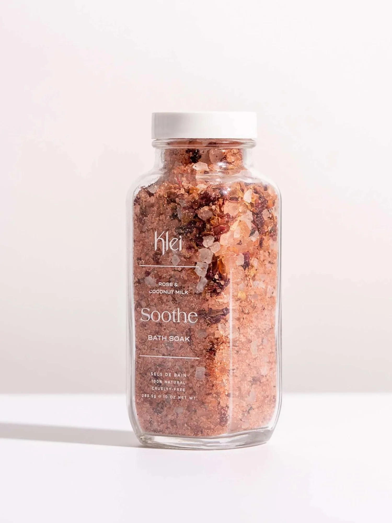 Soothe Rose & Coconut Milk Herbal Bath Soak - Klei Beauty