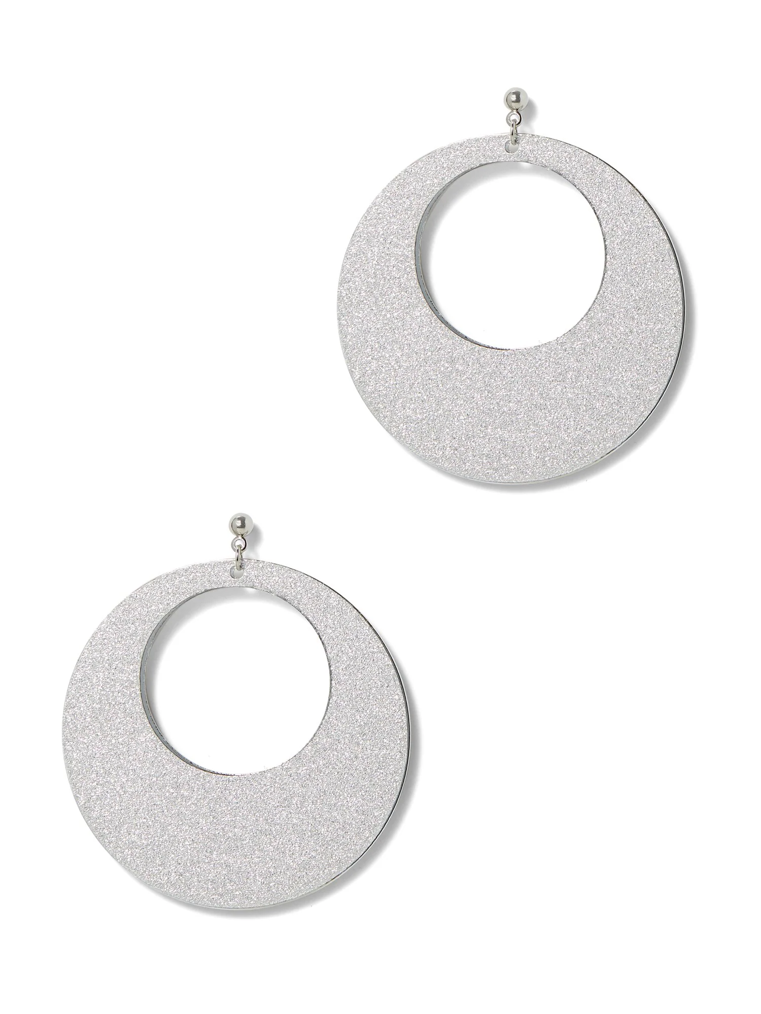 Sparkle Hoop Earring