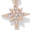 Sparkling Linear Pendant Necklace - Image 3