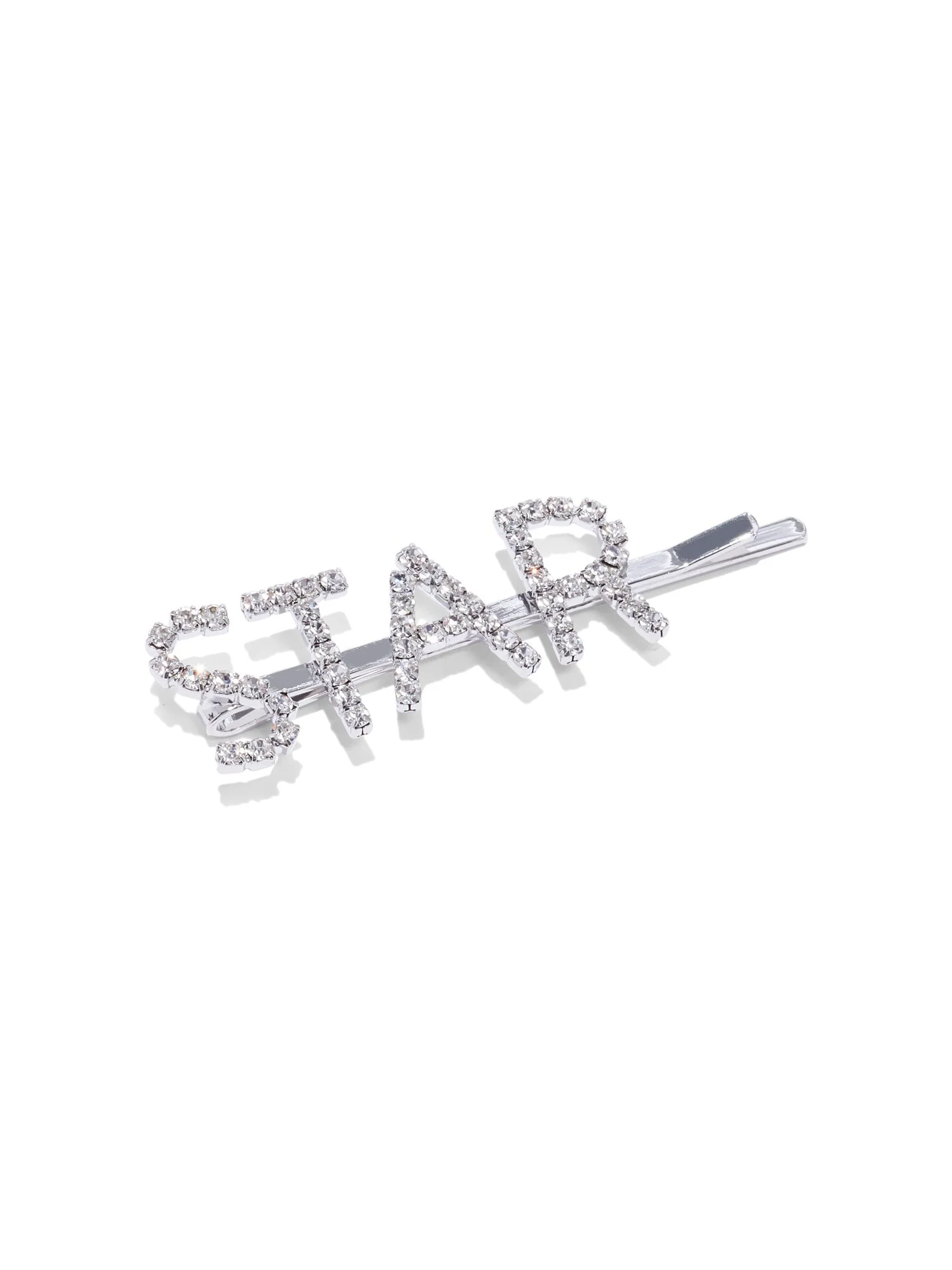 Sparkling Silvertone 'Star' Barrette