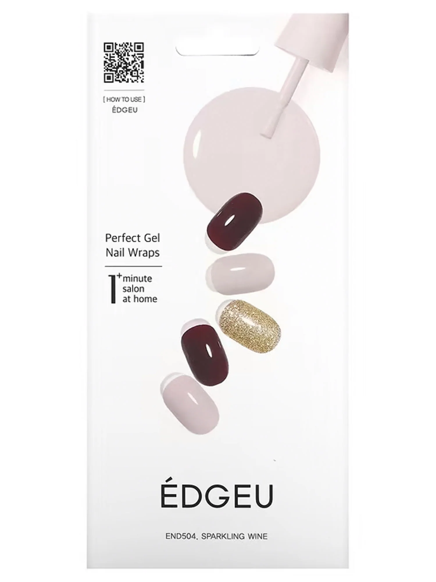 Edegu Sparkling Wine Nail Wrap - Brands We Love - Image 2