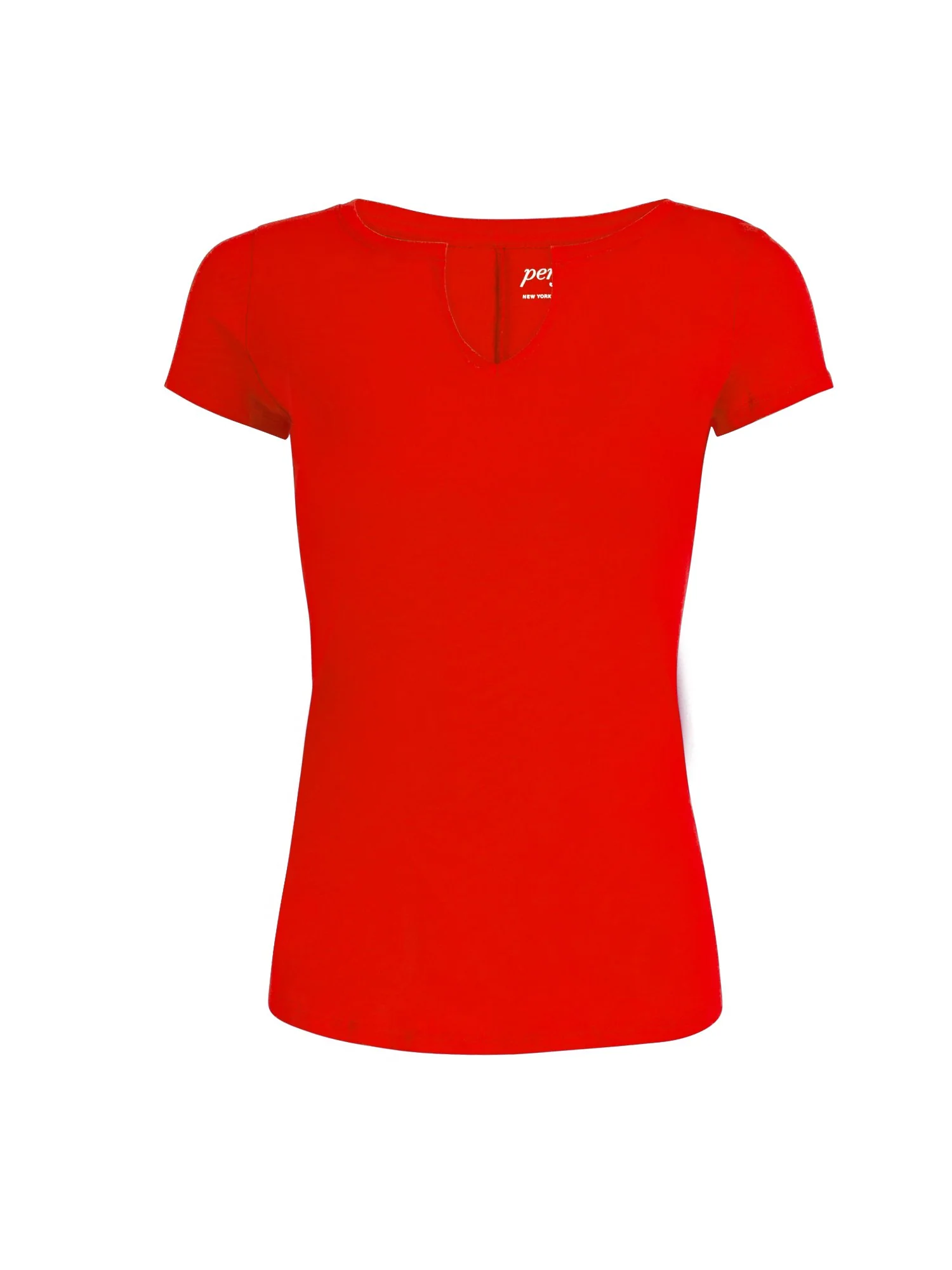 Split-Neck Perfect Tee - Image 7
