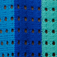 Collared Crochet Striped Tunic - Image 5