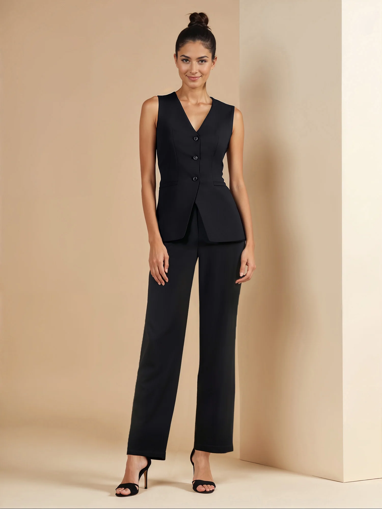 Straight Fit Ponte Pant - Image 14