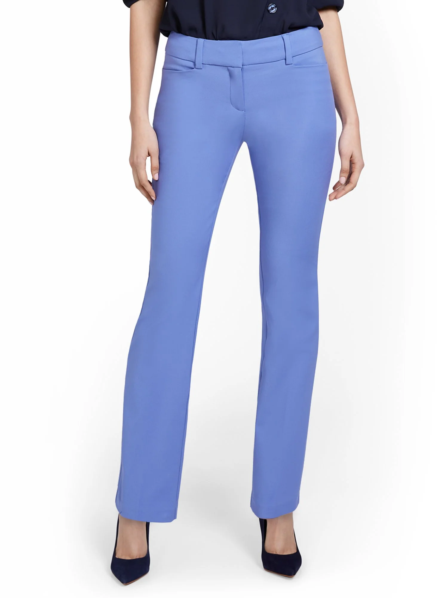 Straight-Leg Pant - All-Season Stretch - 7th Avenue - Image 17