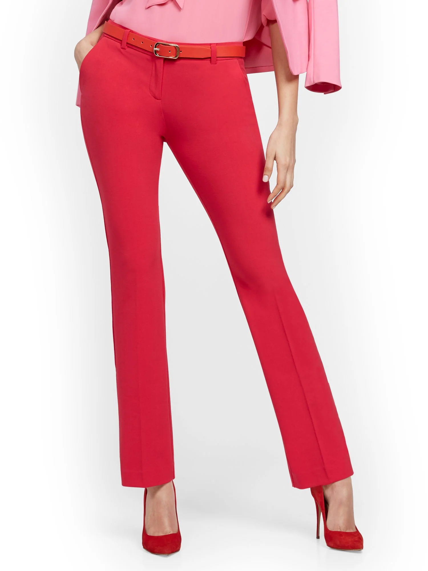 Straight-Leg Pant - Double Stretch - 7th Avenue - Image 15
