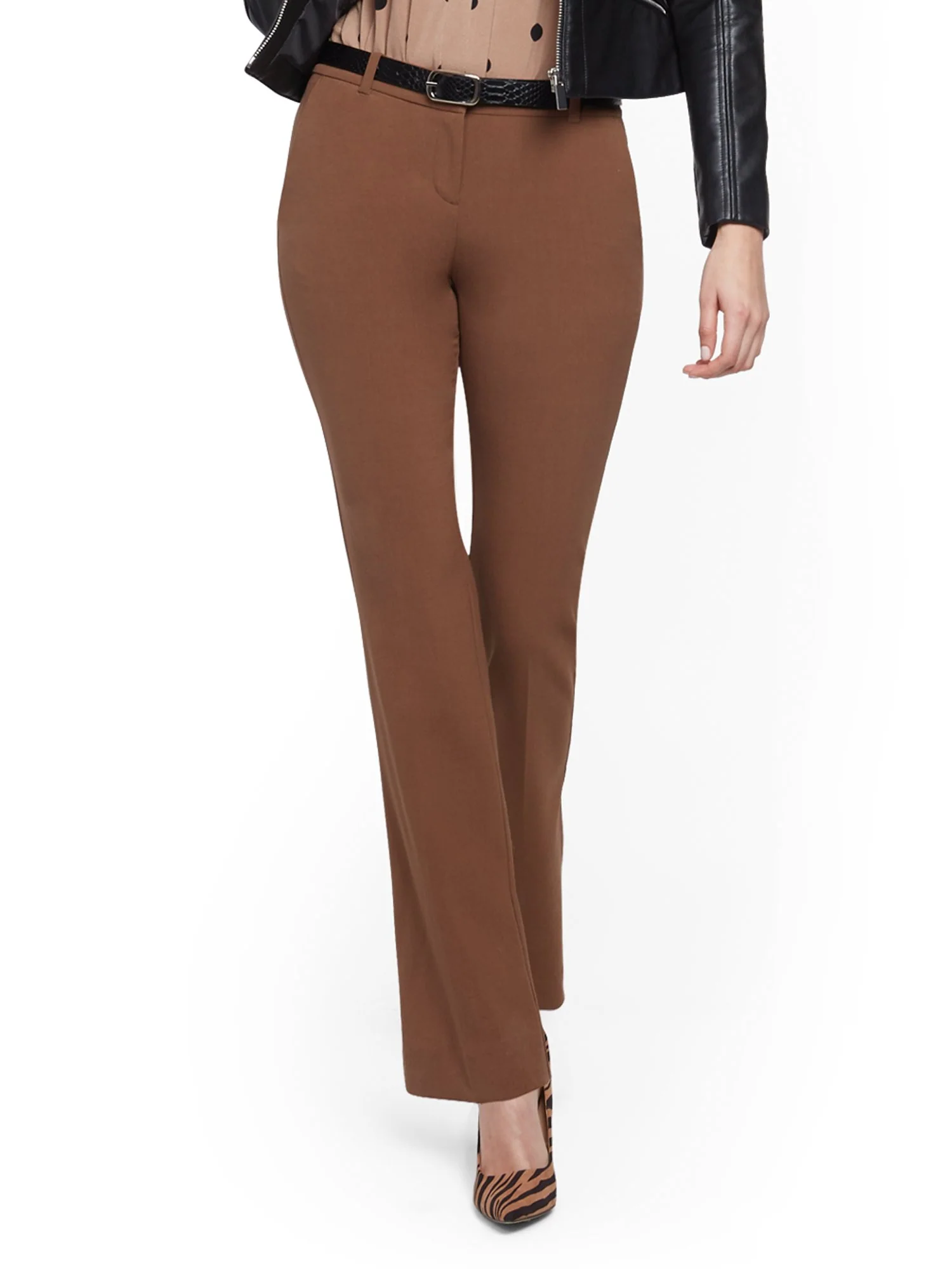 Straight-Leg Pant - Double Stretch - 7th Avenue - Image 40