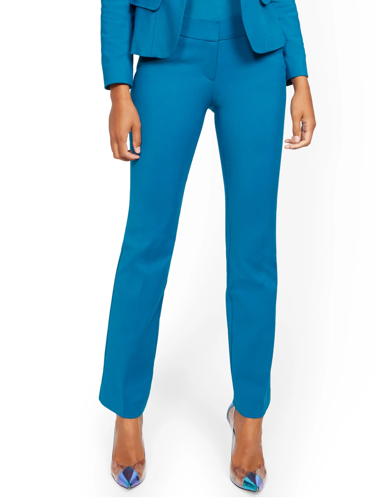 Straight-Leg Pant - Modern - All-Season Stretch - 7th Avenue - Image 8