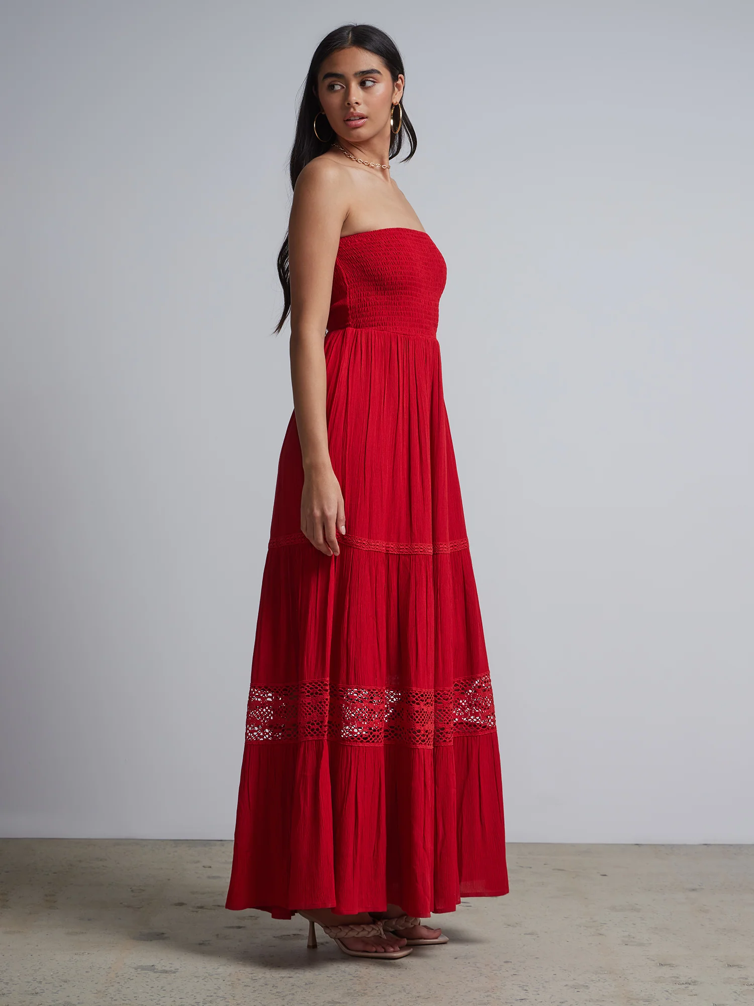 Strapless Maxi Dress - Image 2