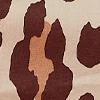 Strapless Poplin Belted Top - Leopard-Print - Image 4