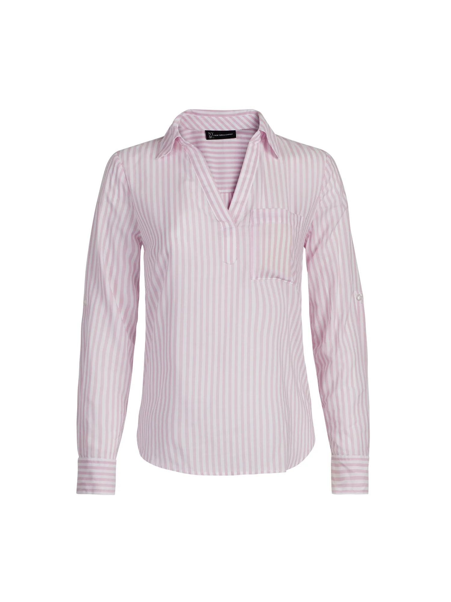 Stripe Button-Back Shirt - Image 8